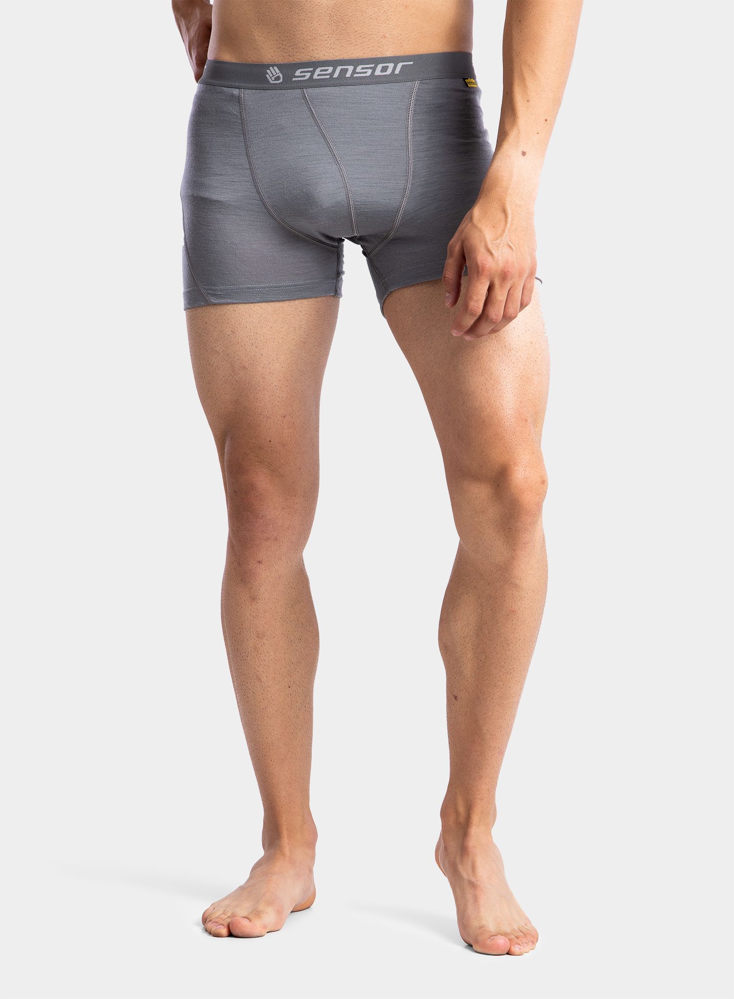 Boksarice Sensor Merino Active Boxers - grey