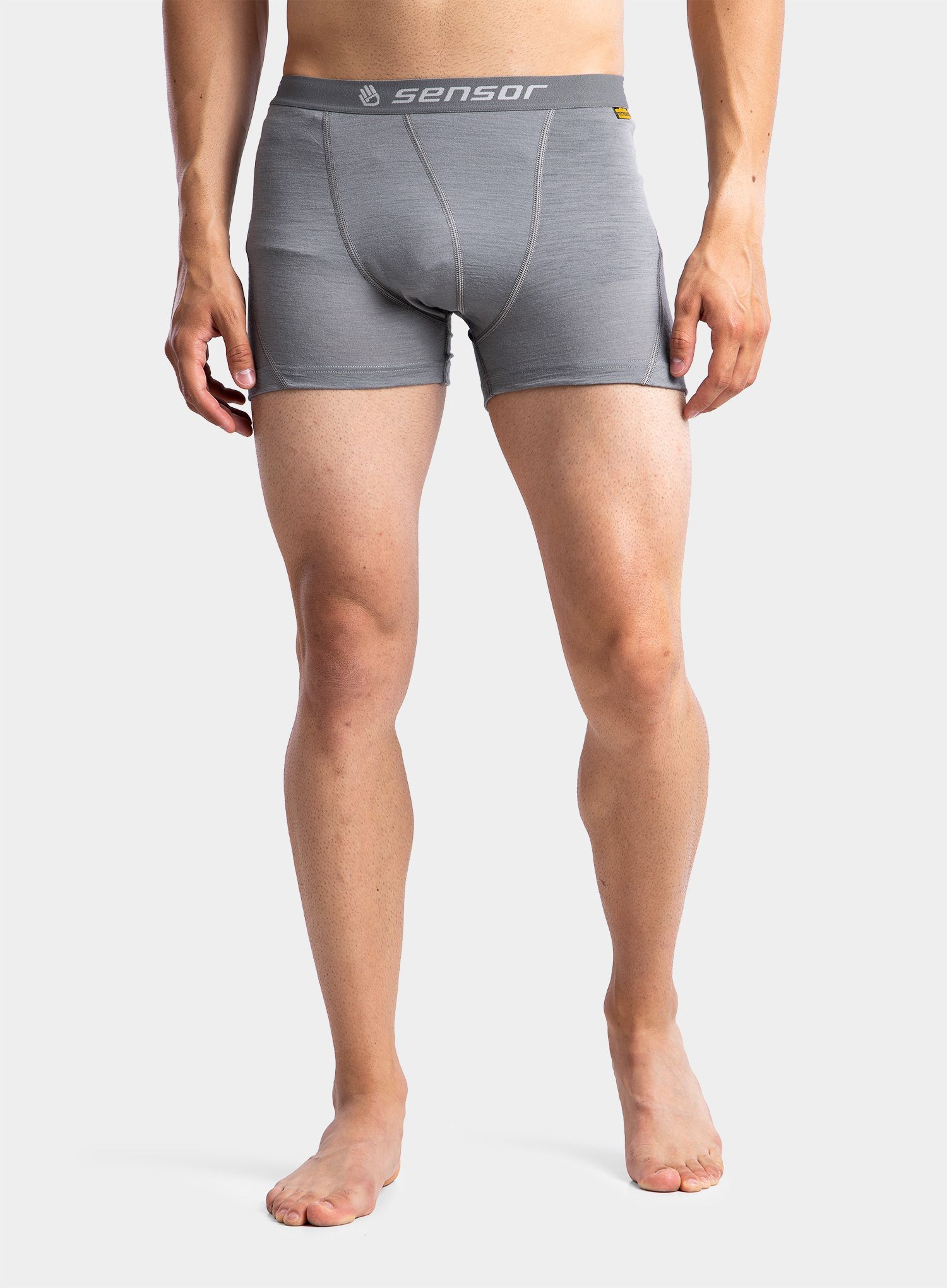 Boksarice Sensor Merino Active Boxers - grey