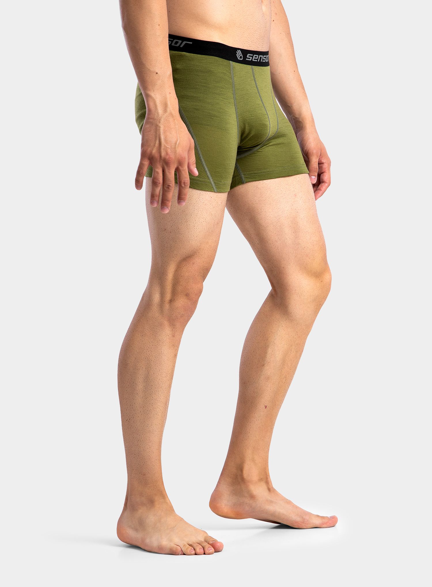 Boksarice Sensor Merino Active Boxers - safari