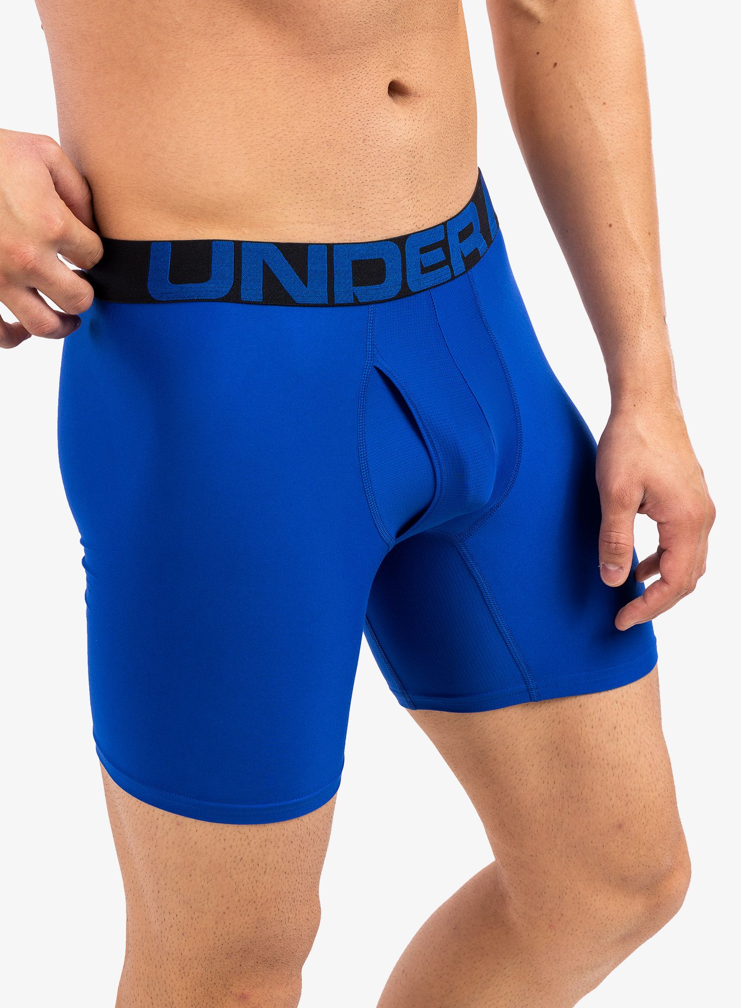Moške boksarice Under Armour Tech 6in 2 Pack - royal/academy