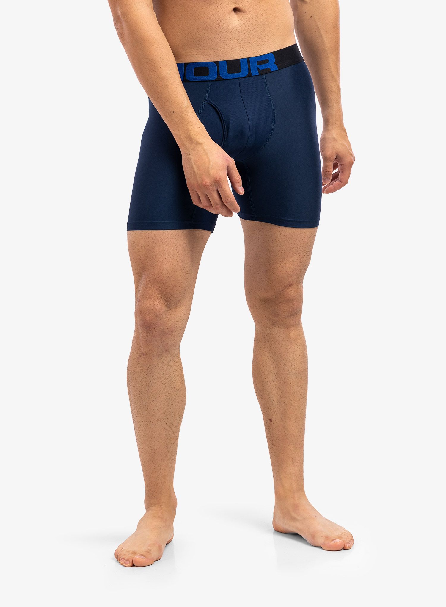 Moške boksarice Under Armour Tech 6in 2 Pack - royal/academy