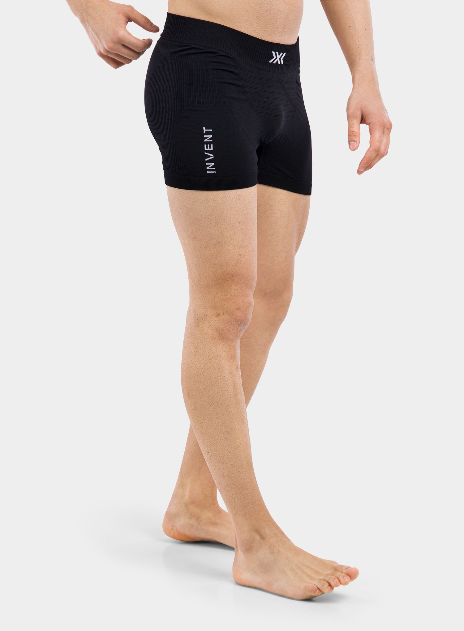 Boksarice X-Bionic Invent 4.0 LT Boxer Shorts - opal black/arctic white