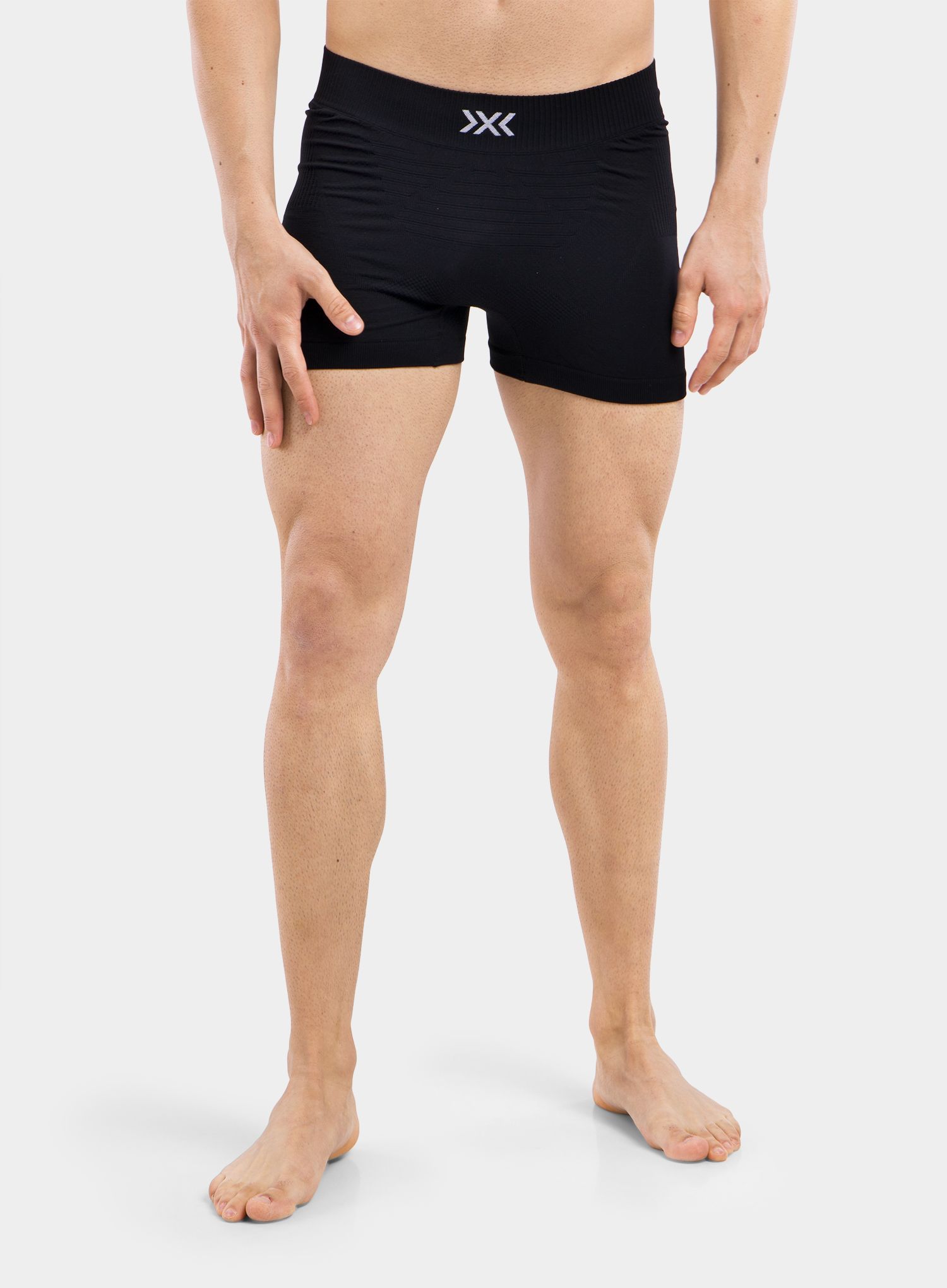 Boksarice X-Bionic Invent 4.0 LT Boxer Shorts - opal black/arctic white