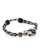 Zapestnica 8B+ Wristband Apollo - black/white