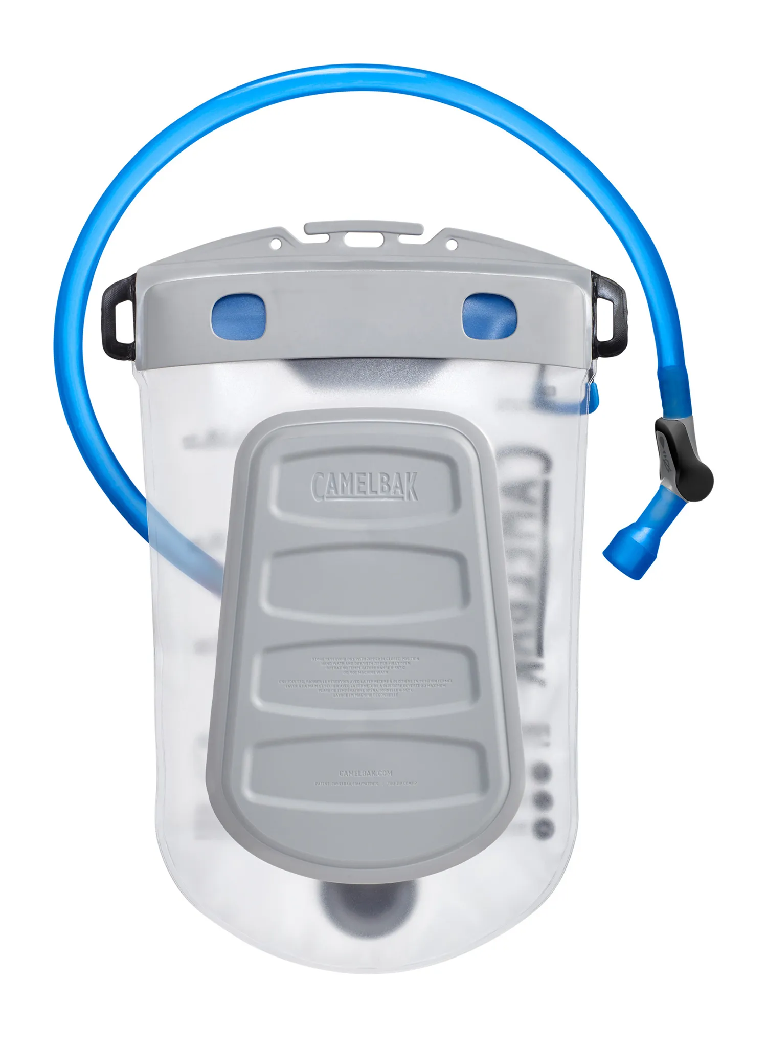 Meh CamelBak Fusion 2L Reservoir with Tru Zip Waterproof Zipper - clear