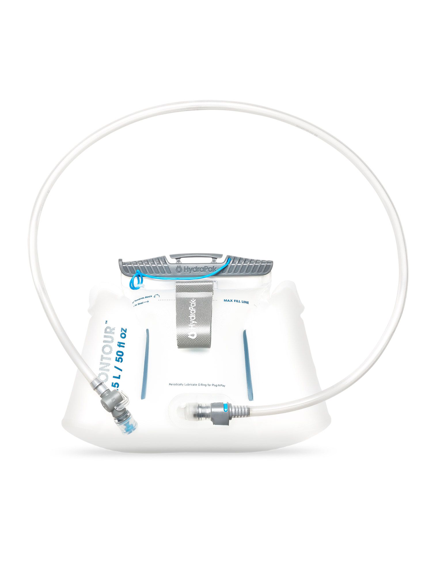 Meh za vodo HydraPak Contour 1.5 L Lumbar - clear