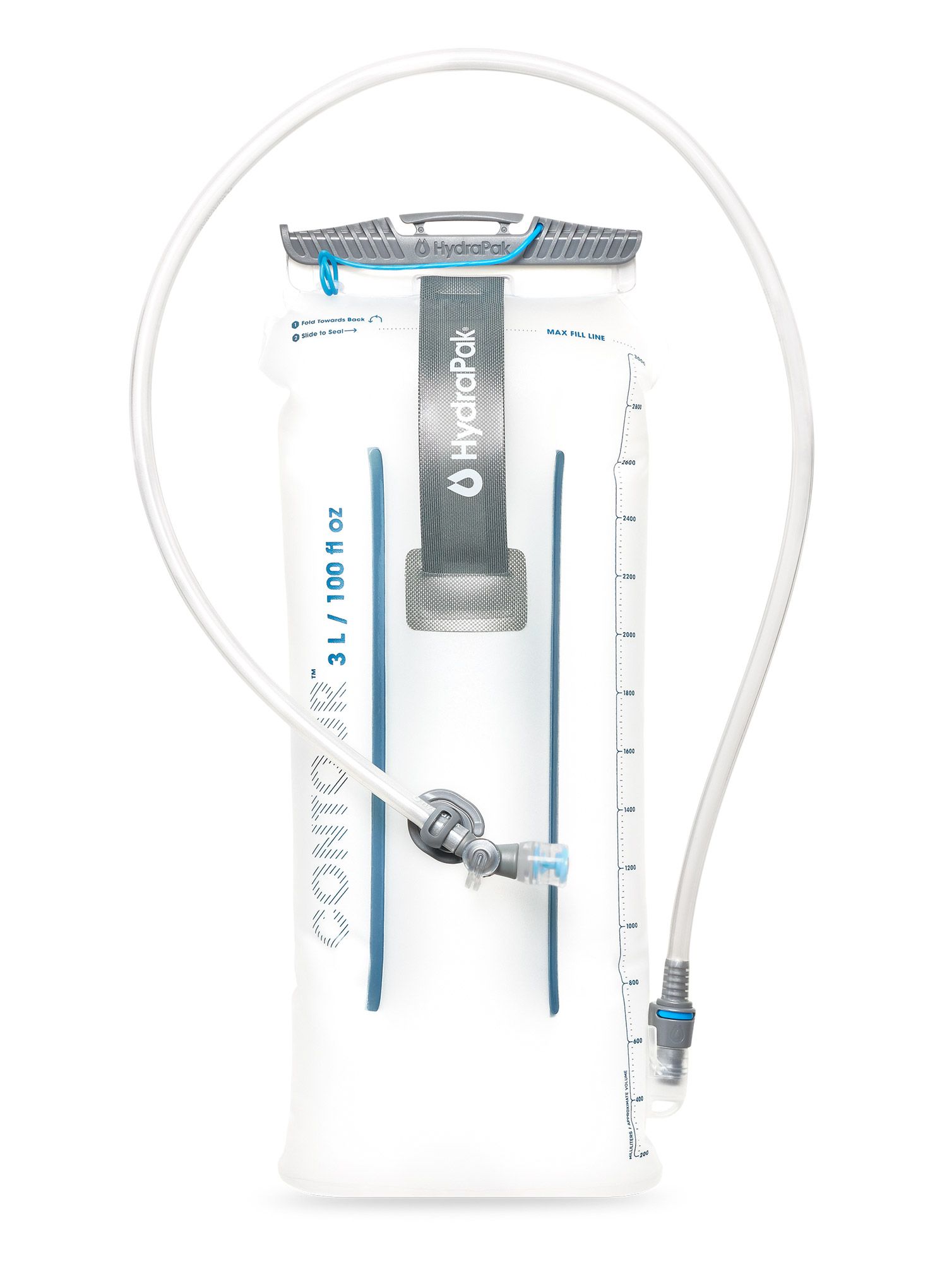 Meh za vodo HydraPak Contour 3L - clear
