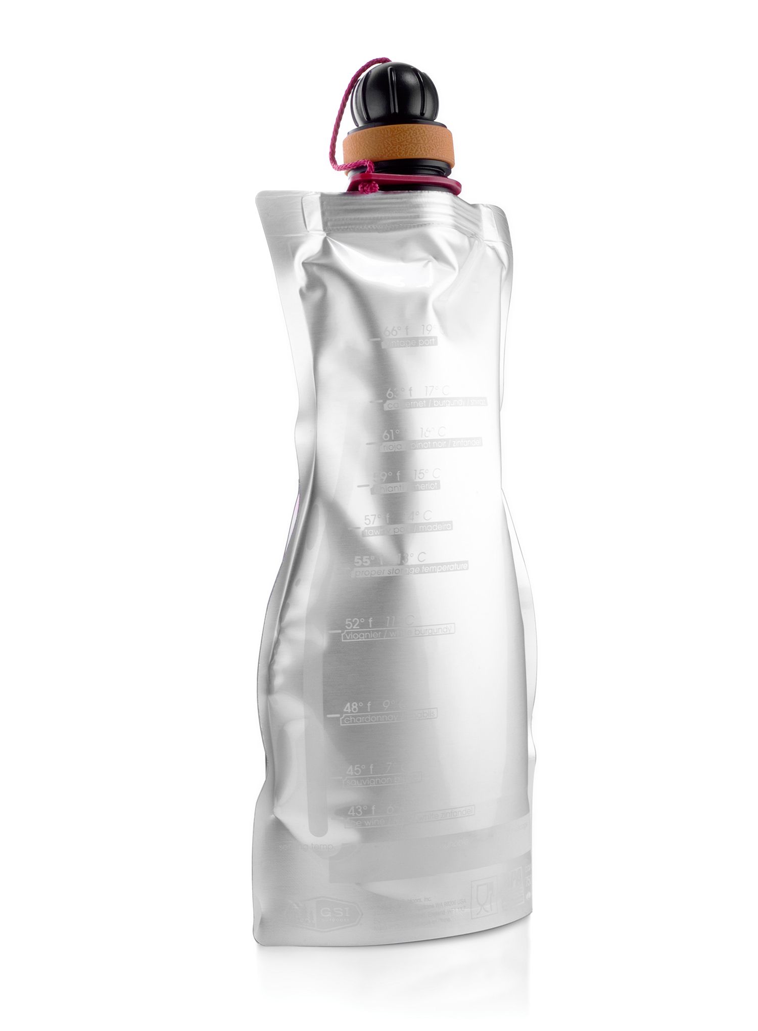 Karafa GSI Outdoors Soft Sided Wine Carafe 750ml