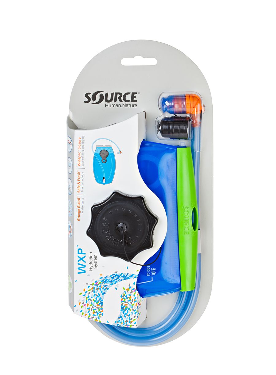 Meh za vodo Source WXP Low Profile 3L - transparent blue