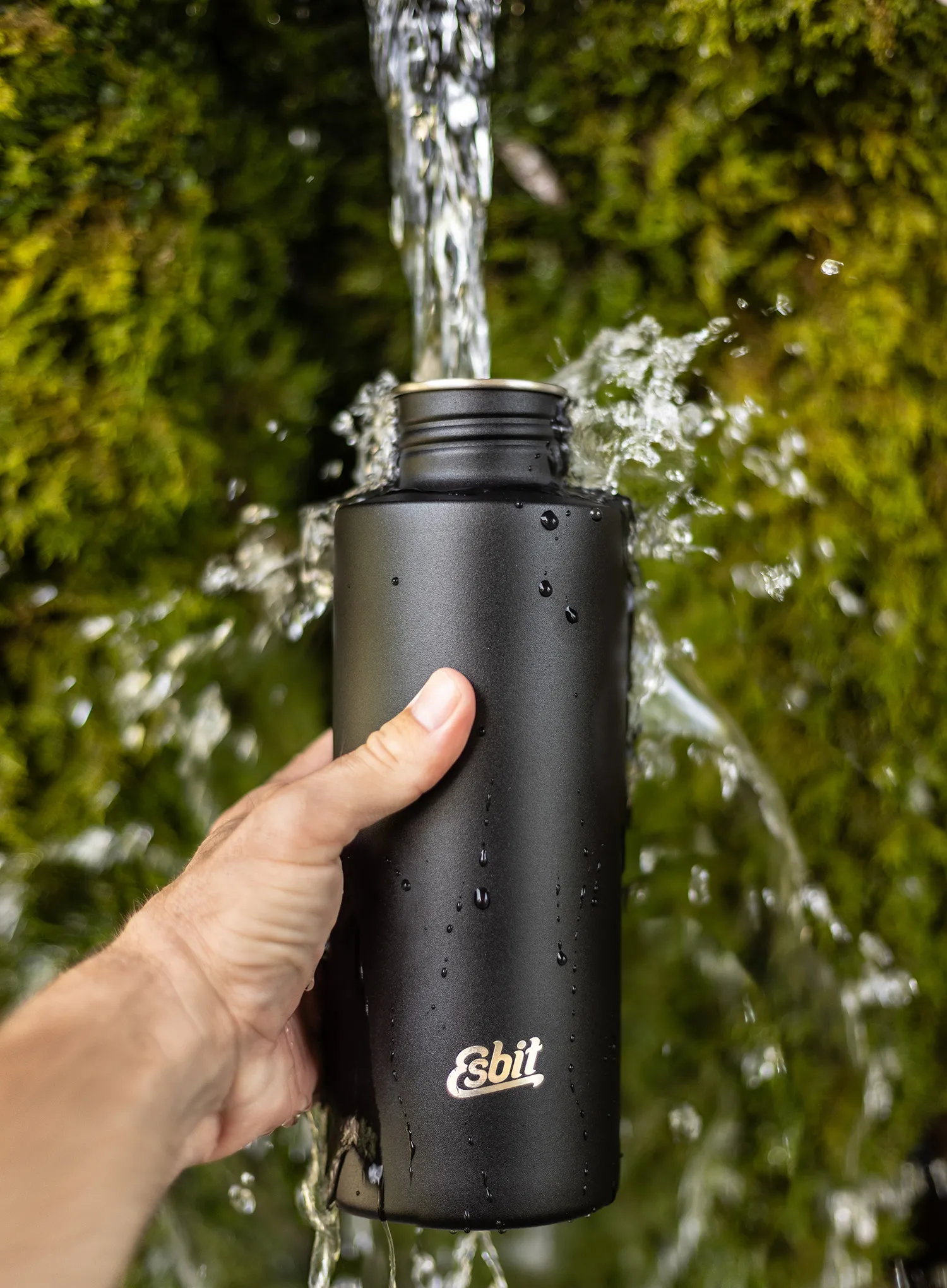 Steklenica Esbit Majoris Drinking Bottle 1000 ml - black