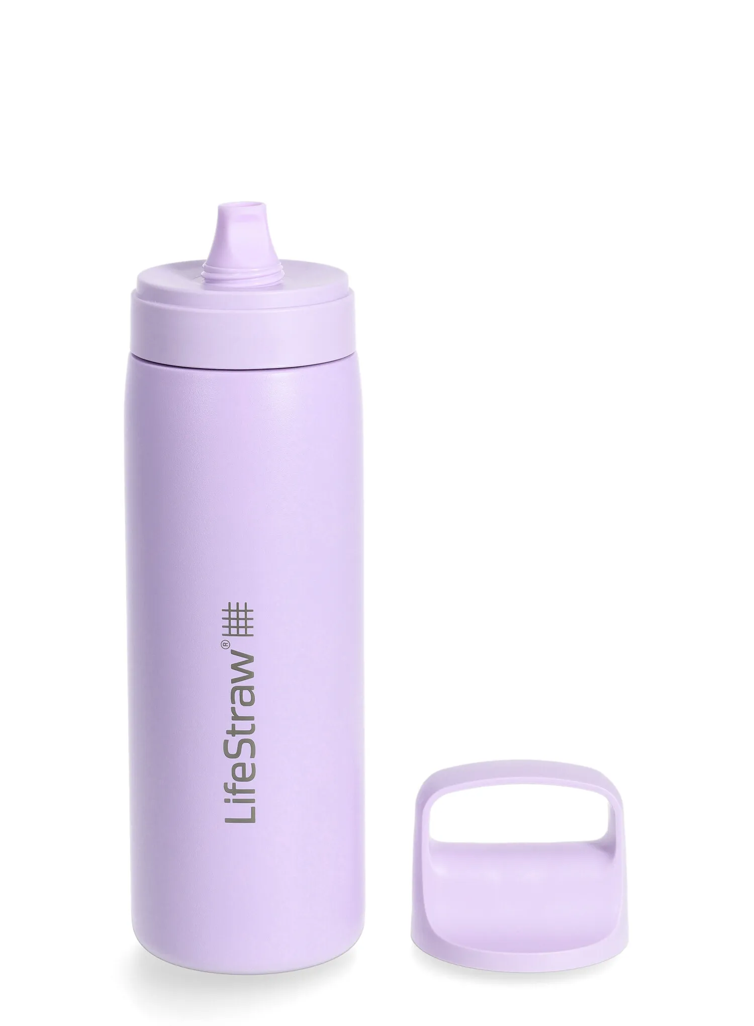 Steklenica Lifestraw Go 2.0 Stainless Steel Water Filter Bottle 18 oz (532 ml) - purple