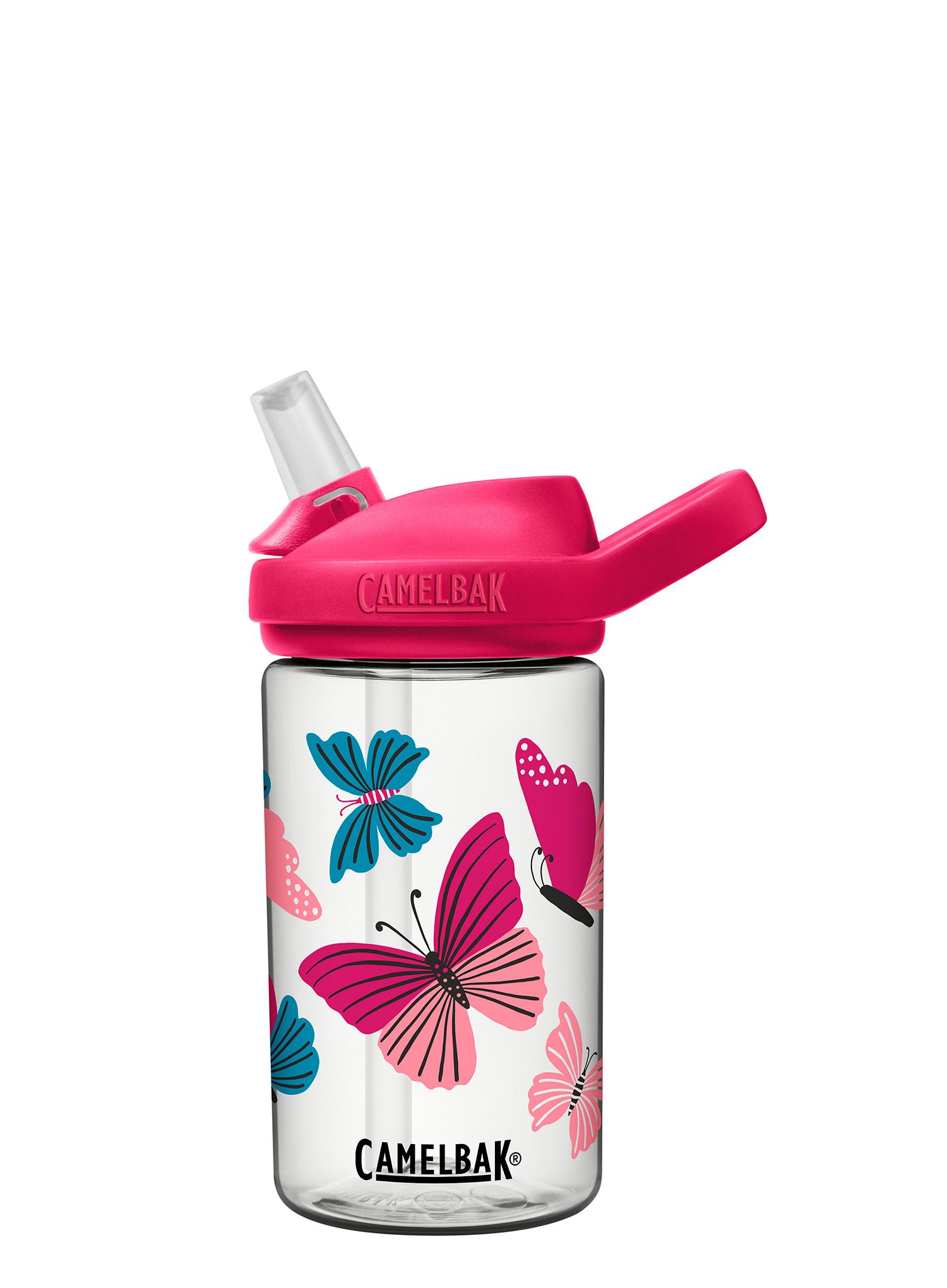 Otroška steklenička za vodo CamelBak Eddy+ Kids 400 ml - colorblock butterflies