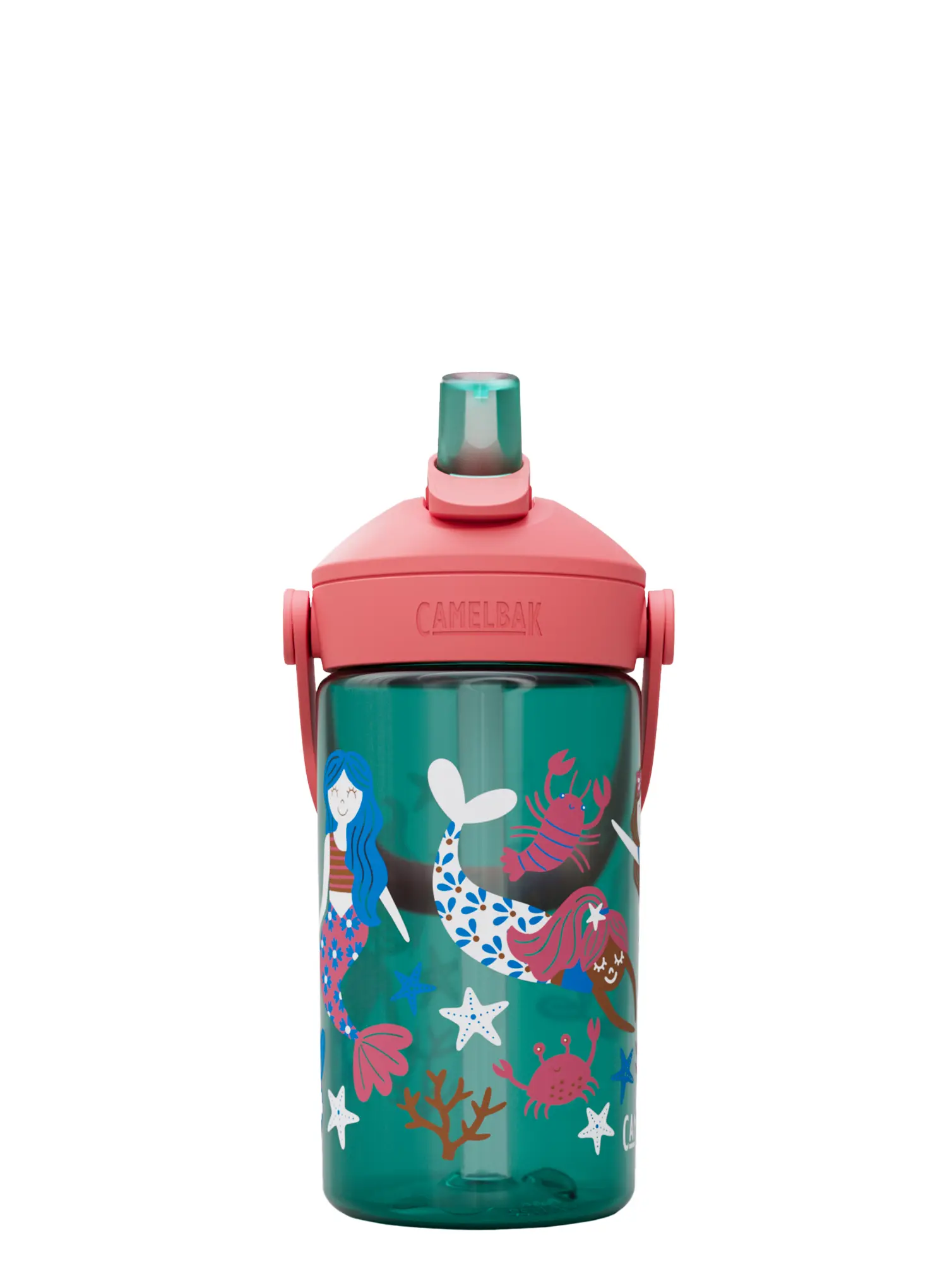 Otroška steklenička za vodo CamelBak Thrive Flip Straw Kids 400ml - mermaid friends