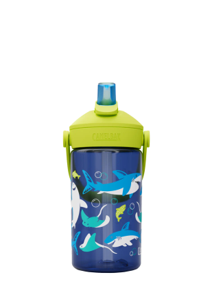 Otroška steklenička za vodo CamelBak Thrive Flip Straw Kids 400ml - sharks and rays