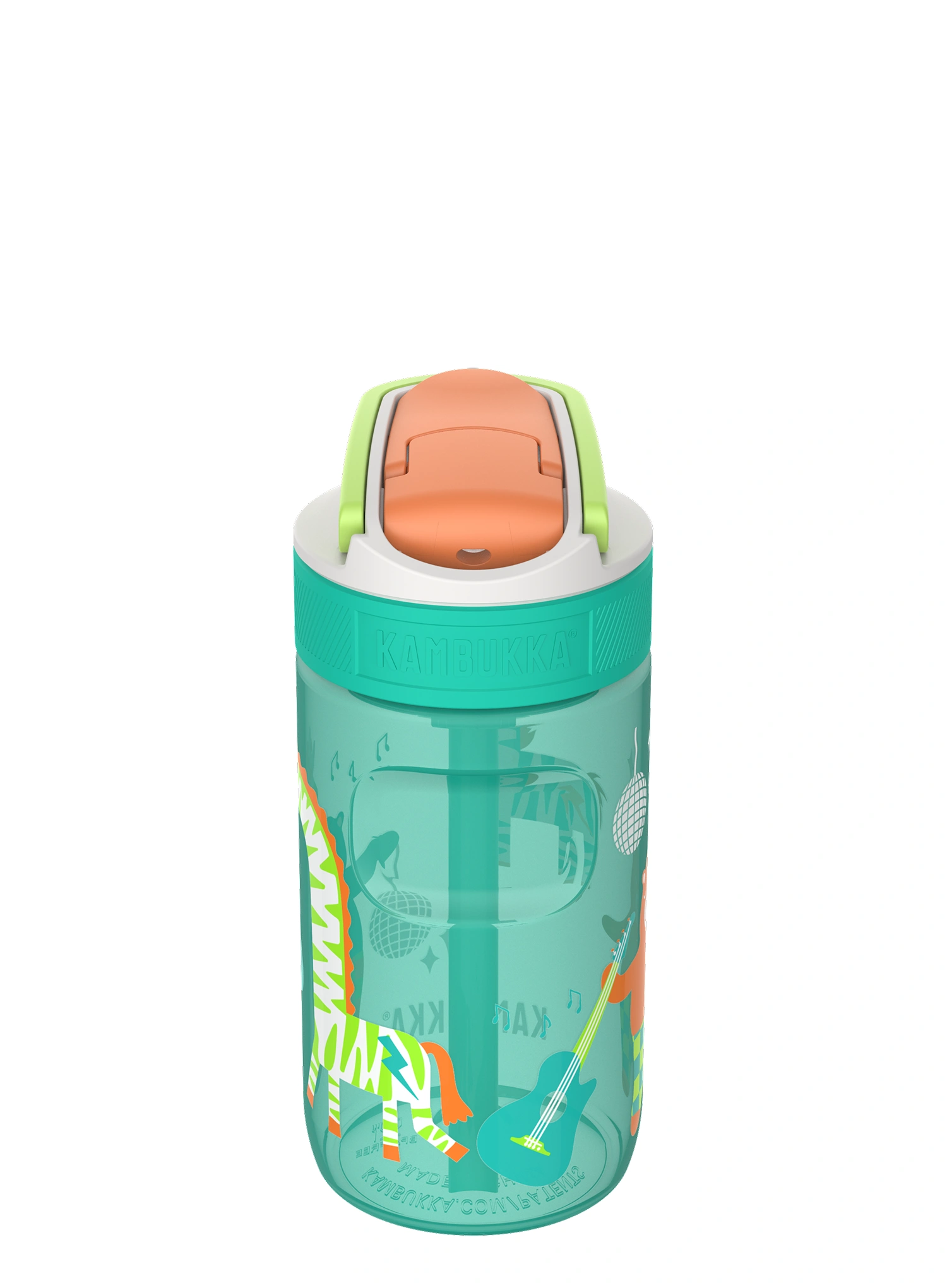 Otroška steklenička za vodo Kambukka Lagoon 400 ml - disco zoo