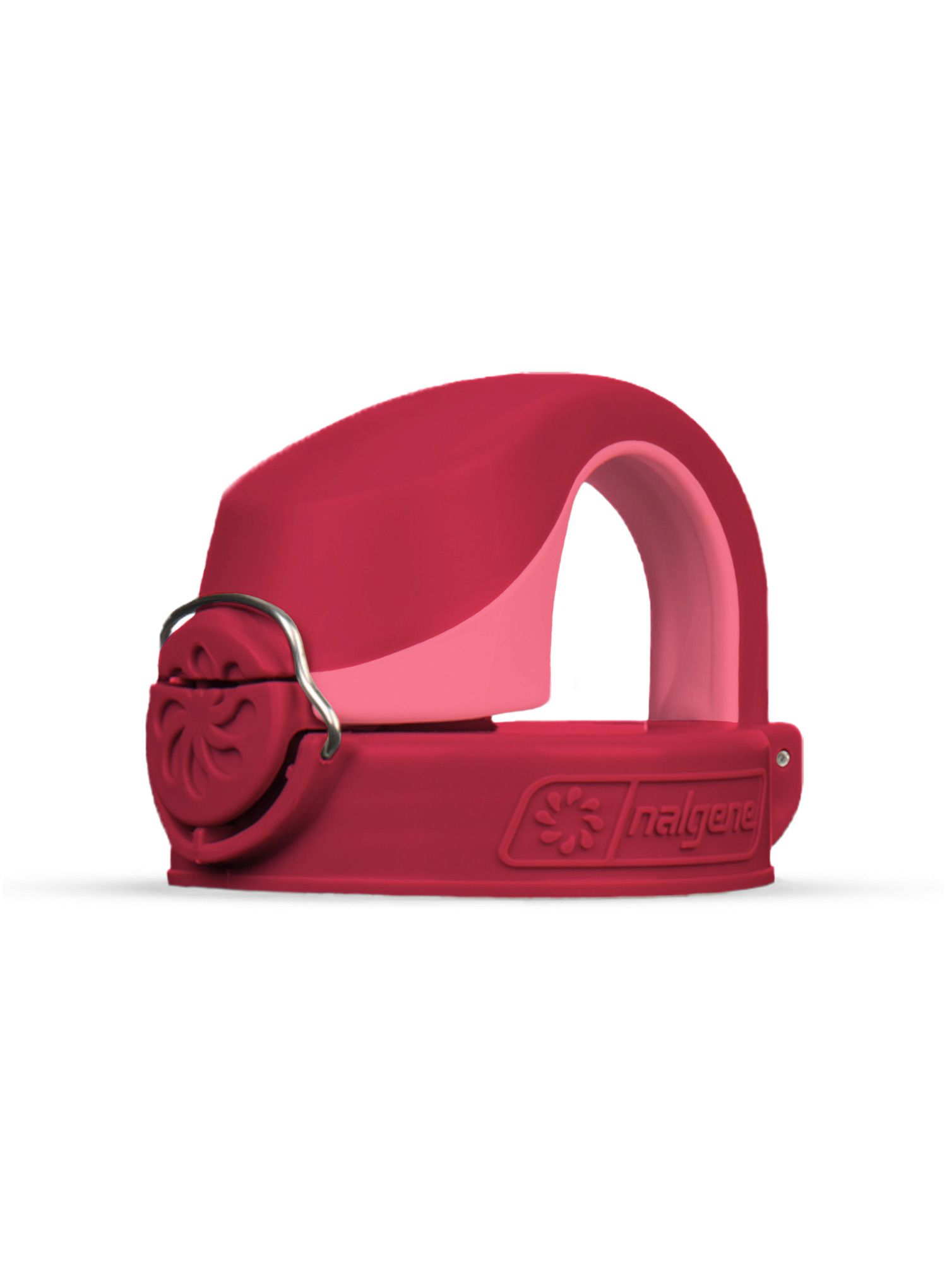 Otroška steklenička za vodo Nalgene On The Fly Kids 12 oz (355 ml) - pink/beet
