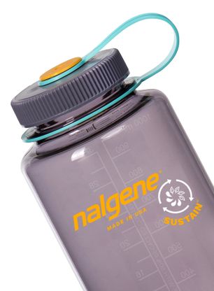 Steklenica za vodo Nalgene Sustain Wide Mouth 32 oz (946 ml) - aubergine