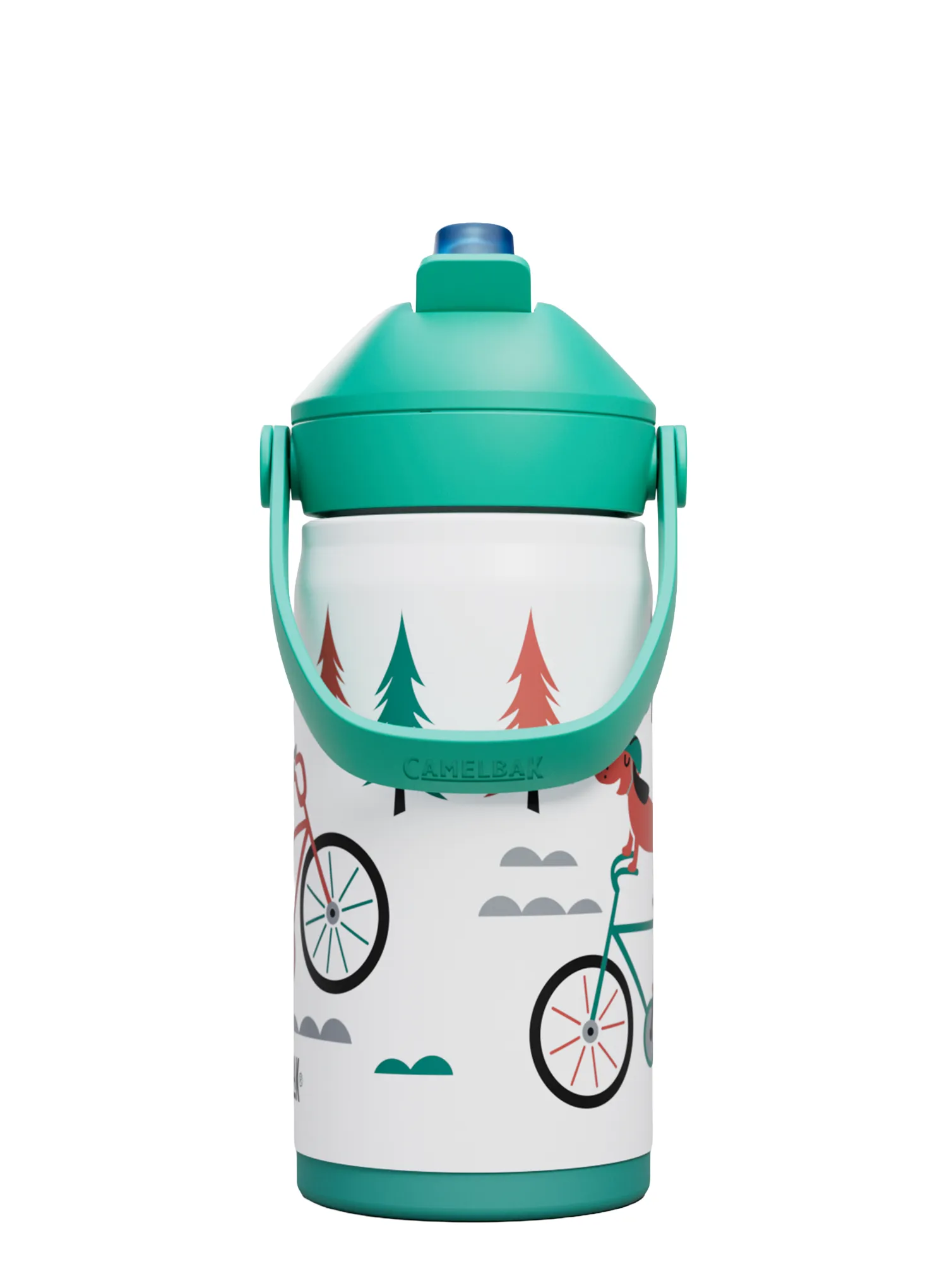 Termo steklenica Camelbak Thrive Flip Straw Kids Insulated SST 350 ml - biking dogs