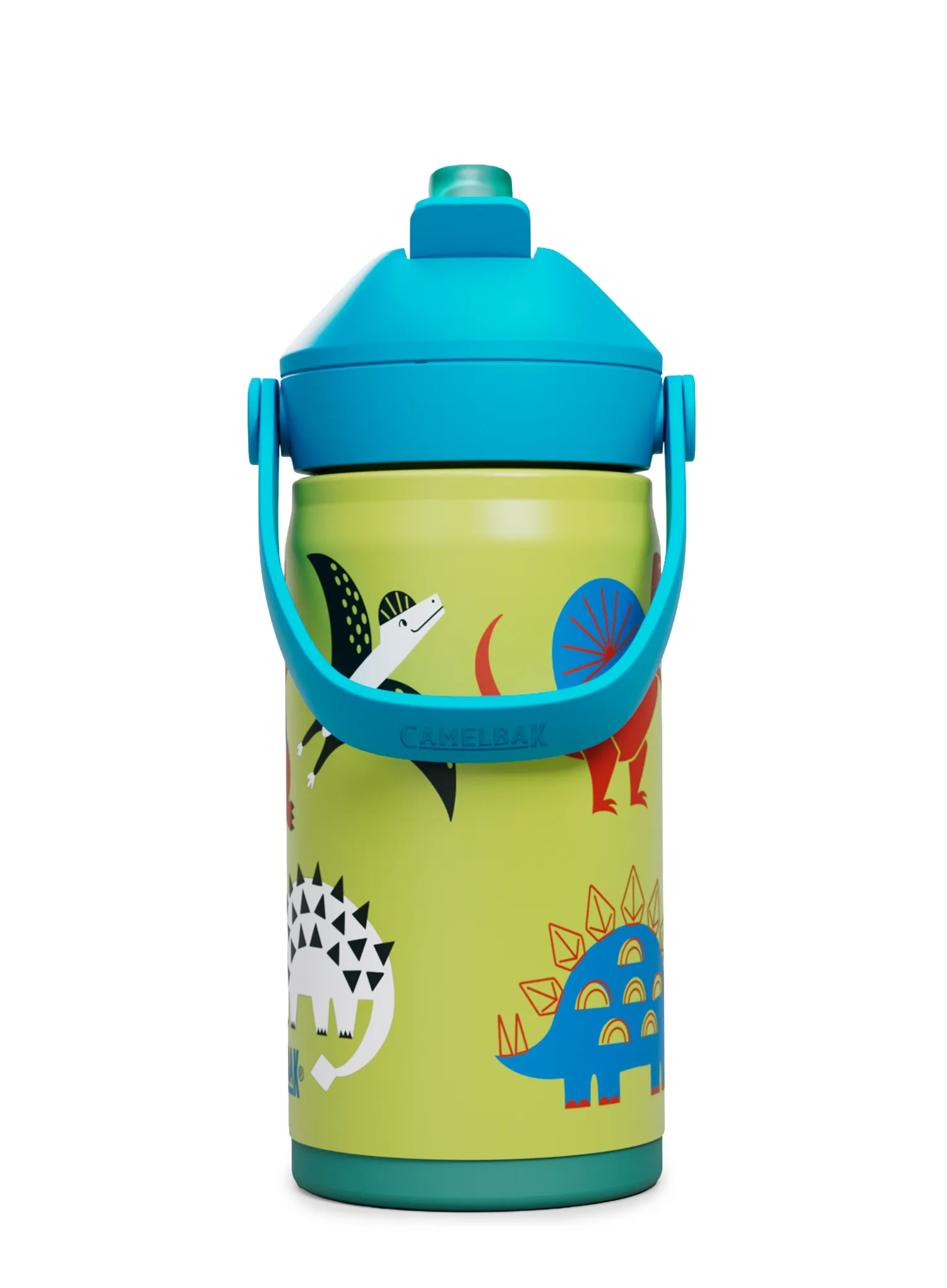 Termo steklenica Camelbak Thrive Flip Straw Kids Insulated SST 350 ml - dino jam