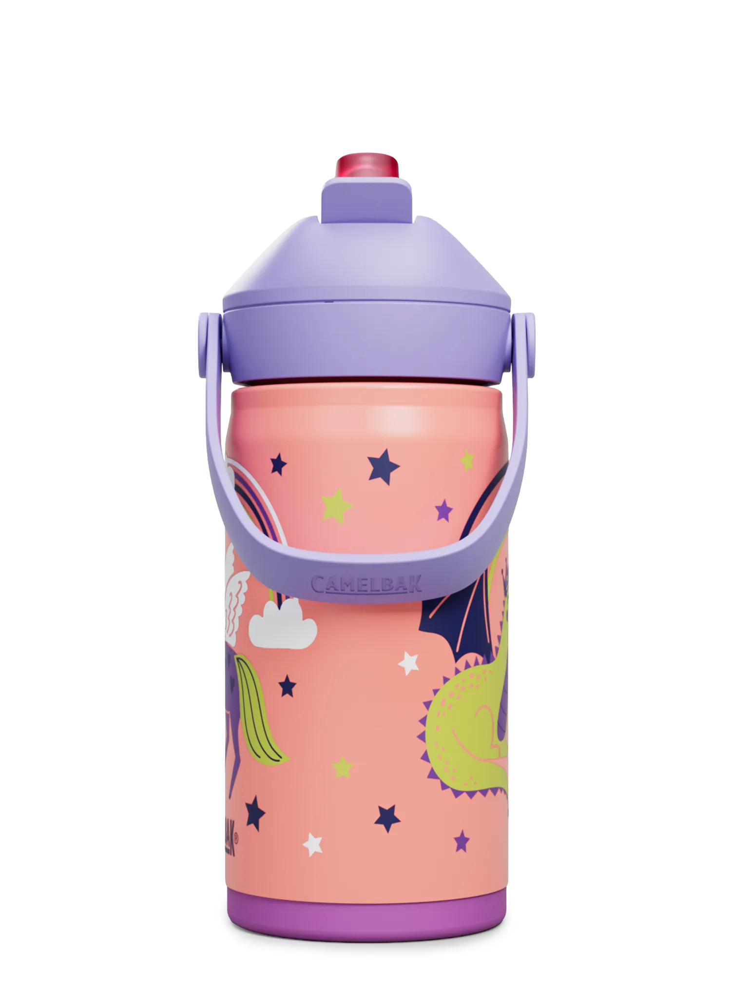 Termo steklenica Camelbak Thrive Flip Straw Kids Insulated SST 350 ml - magic unicorns