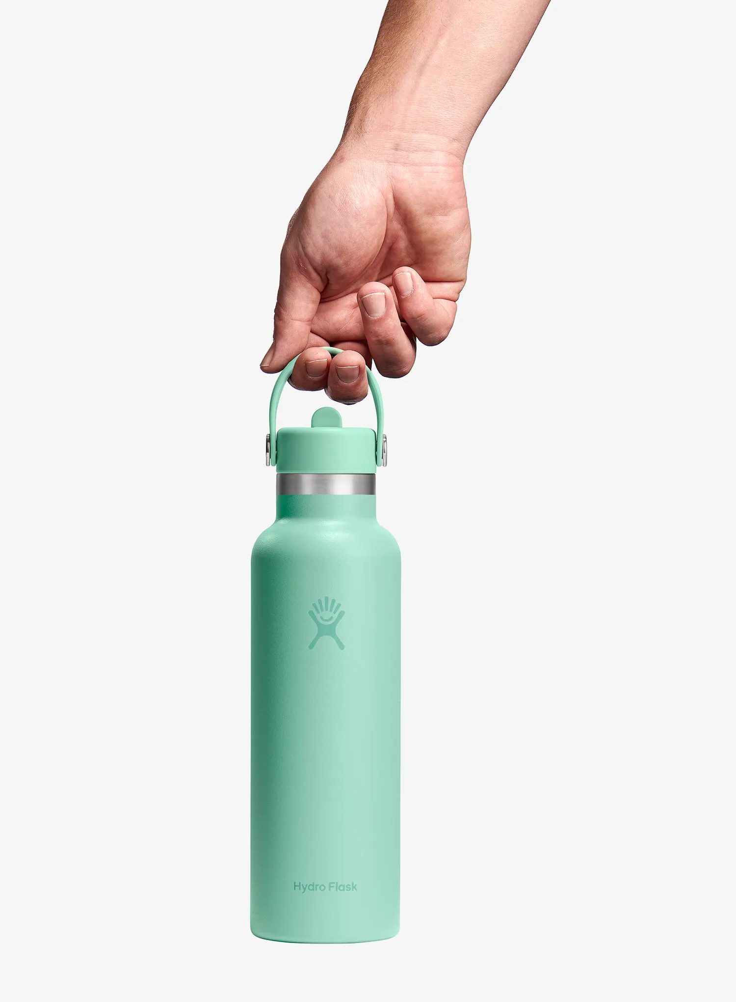 Termo steklenica Hydro Flask 21 Oz Standard Flex Straw Cap (621 ml) - mermaid green