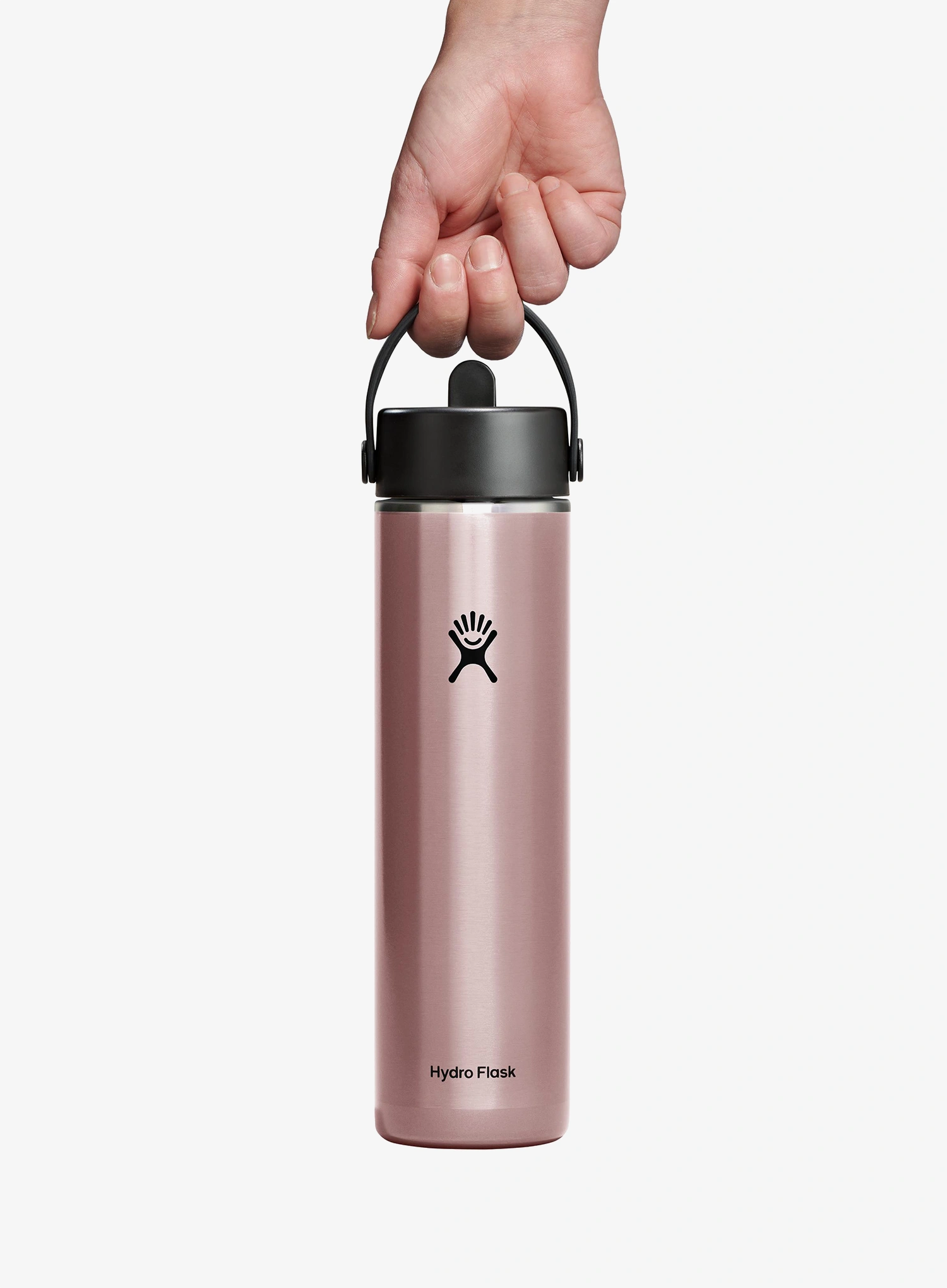 Termo steklenica Hydro Flask 24 Oz Lightweight Wide Flex Straw Cap (710 ml) - quartz