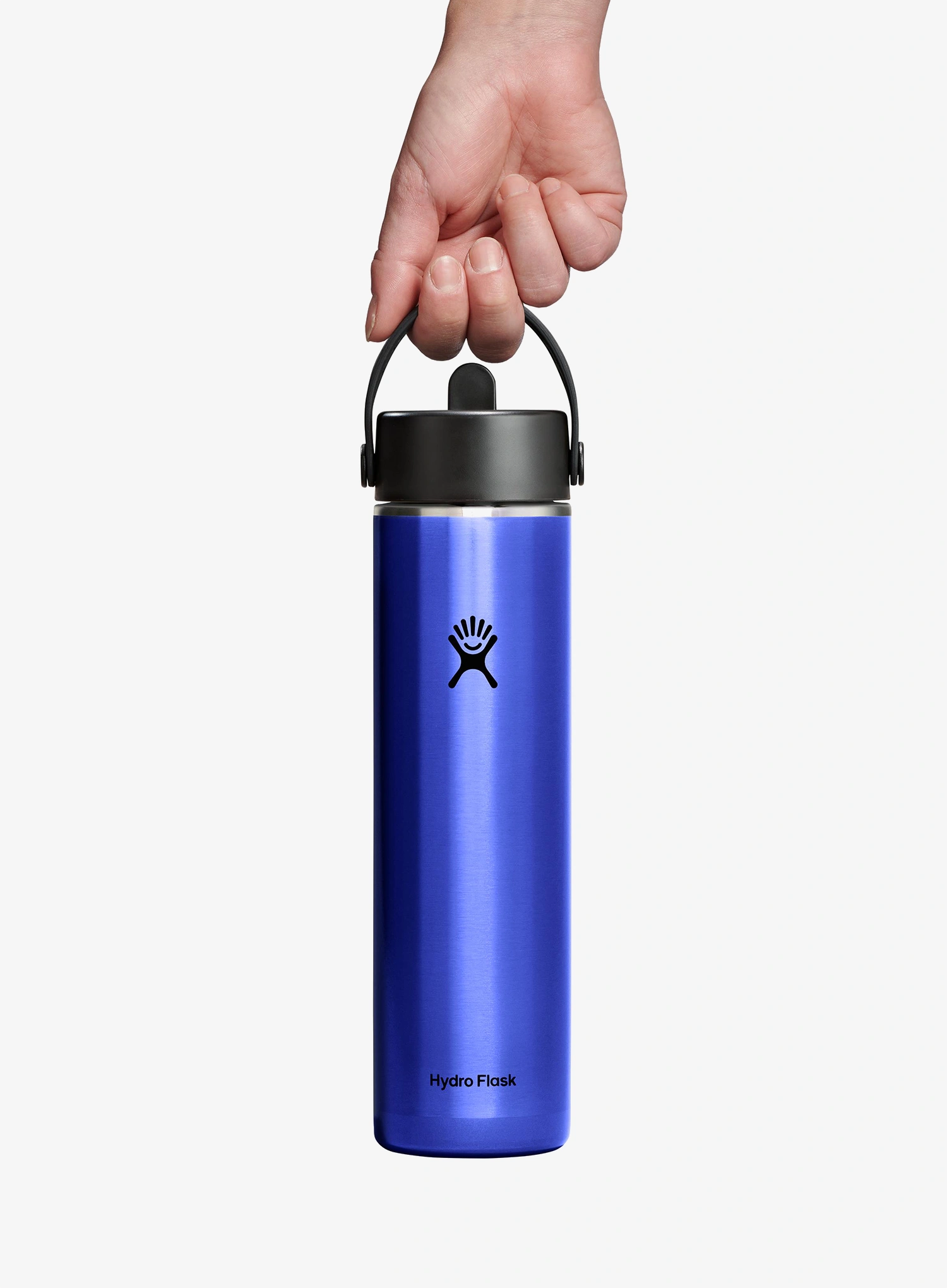 Termo steklenica Hydro Flask 24 Oz Lightweight Wide Flex Straw Cap (710 ml) - sapphire blue