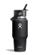 Termo steklenica Hydro Flask 24 Oz Wide Flex Straw Travel Bottle (710 ml) - black