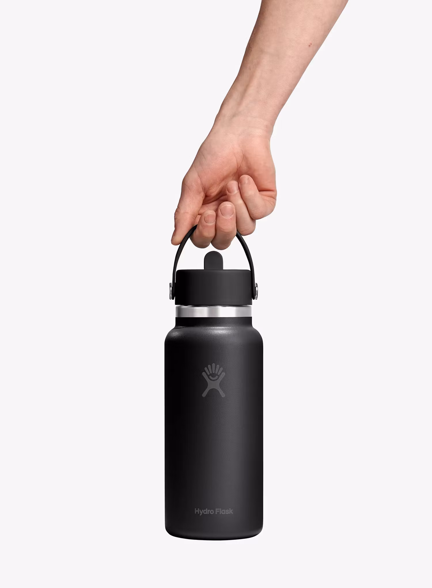 Termo steklenica Hydro Flask 32 Oz Wide Flex Straw Cap (946 ml) - blk