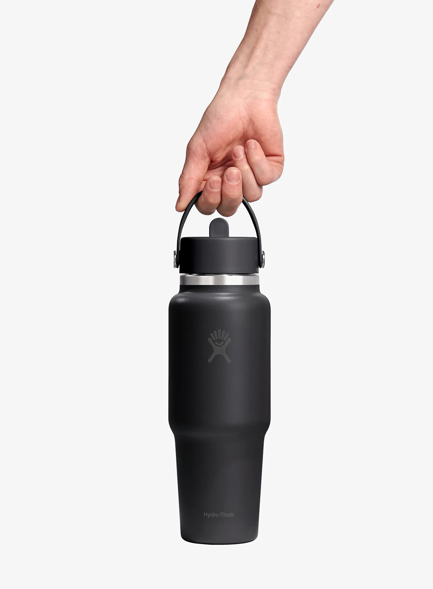 Termo steklenica Hydro Flask 32 Oz Wide Flex Straw Travel Bottle (946 ml) - black