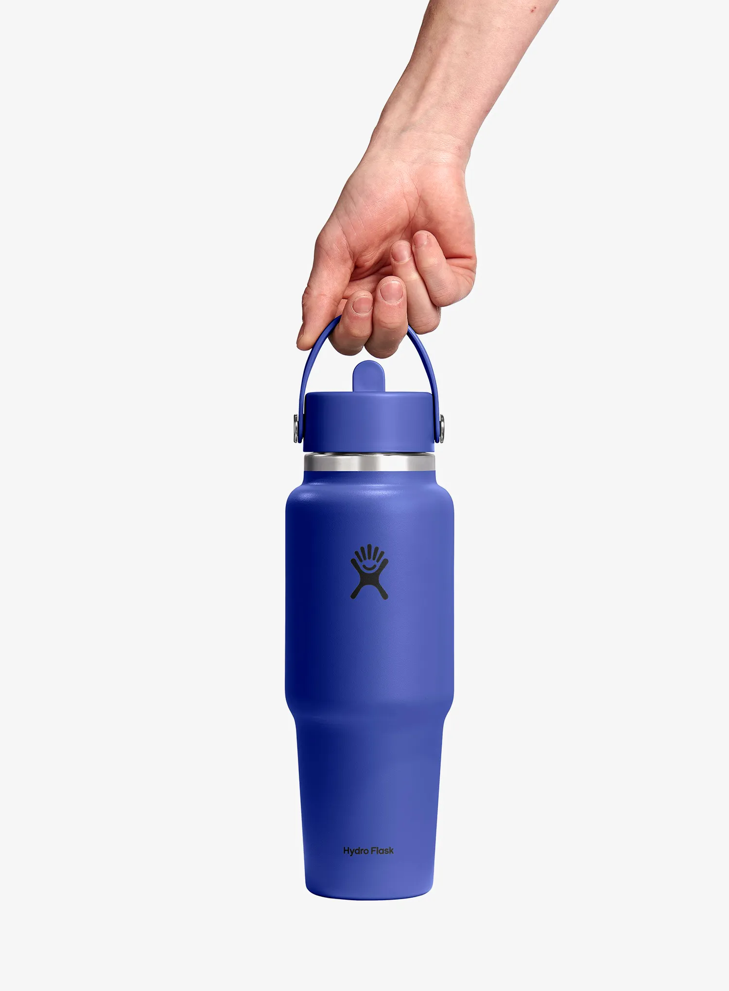 Termo steklenica Hydro Flask 32 Oz Wide Flex Straw Travel Bottle (946 ml) - capri blue
