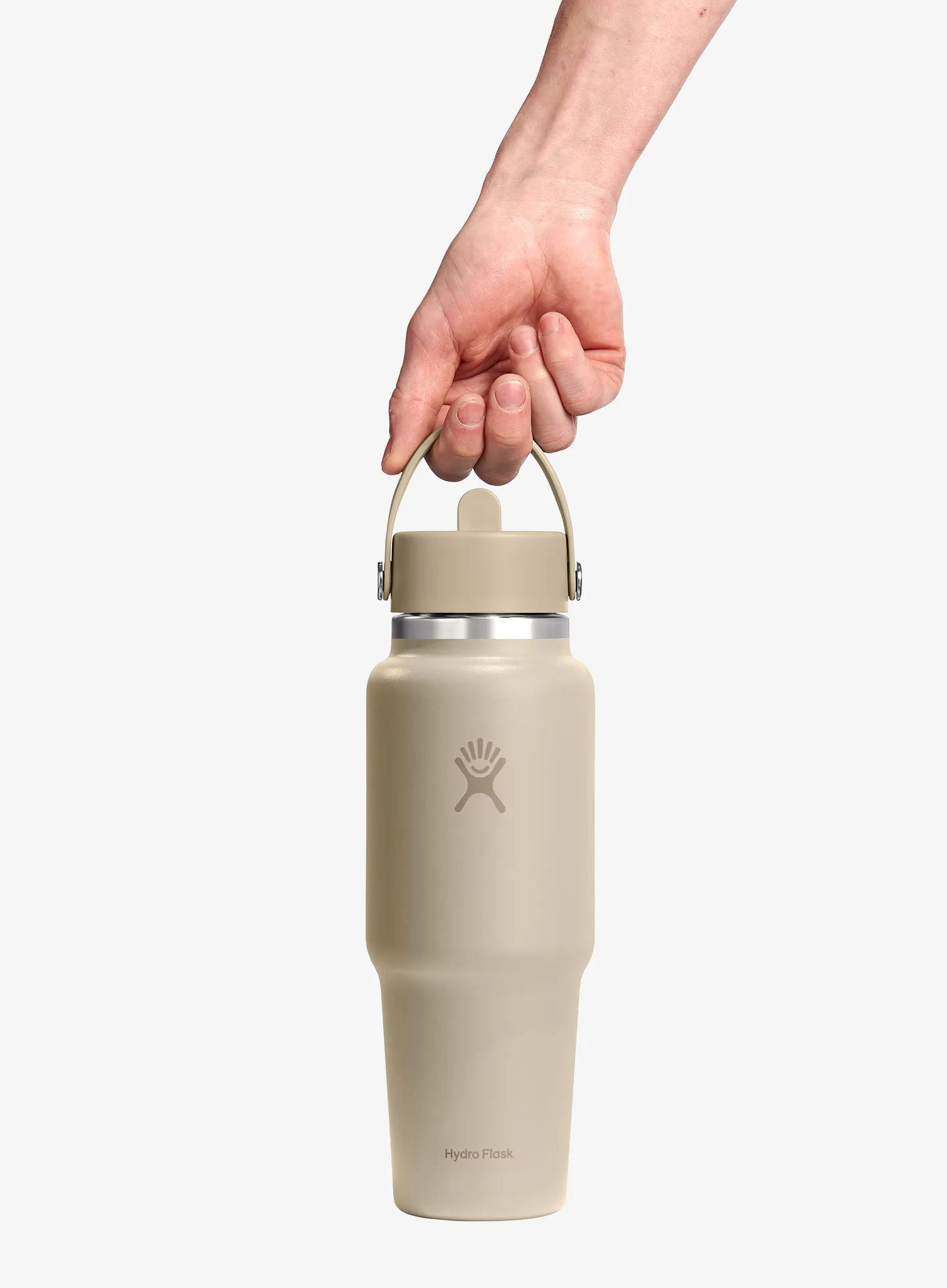 Termo steklenica Hydro Flask 32 Oz Wide Flex Straw Travel Bottle (946 ml) - oat