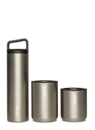 Termo steklenica MiiR Climate+ Wide Mouth Bottle (590 ml) - brushed stainless