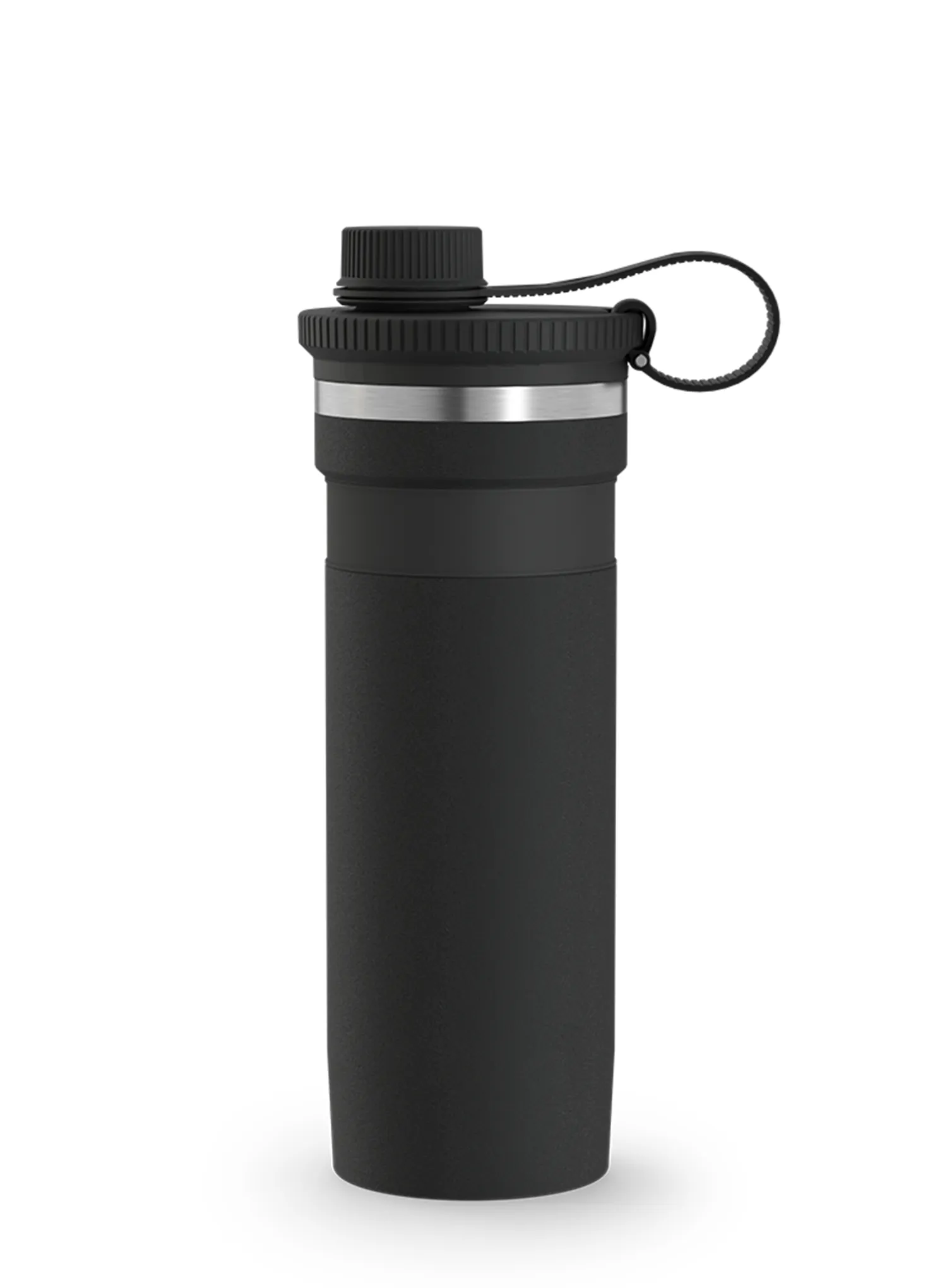 Termo steklenica Primus Mika Wide Insulated Bottle 0.5 L Drink Cap - cliffside ash