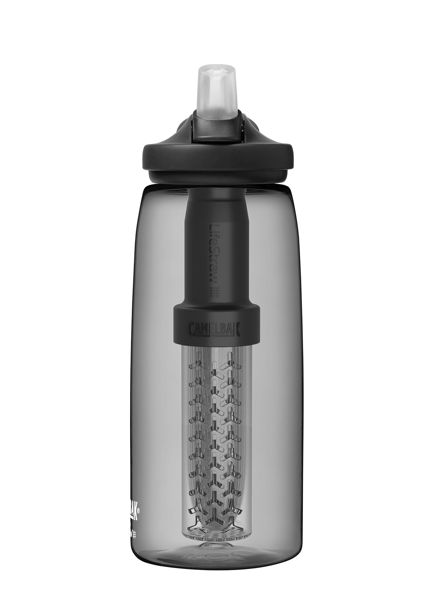 Steklenica za vodo CamelBak Eddy+ filtered by LifeStraw 1L - charcoal