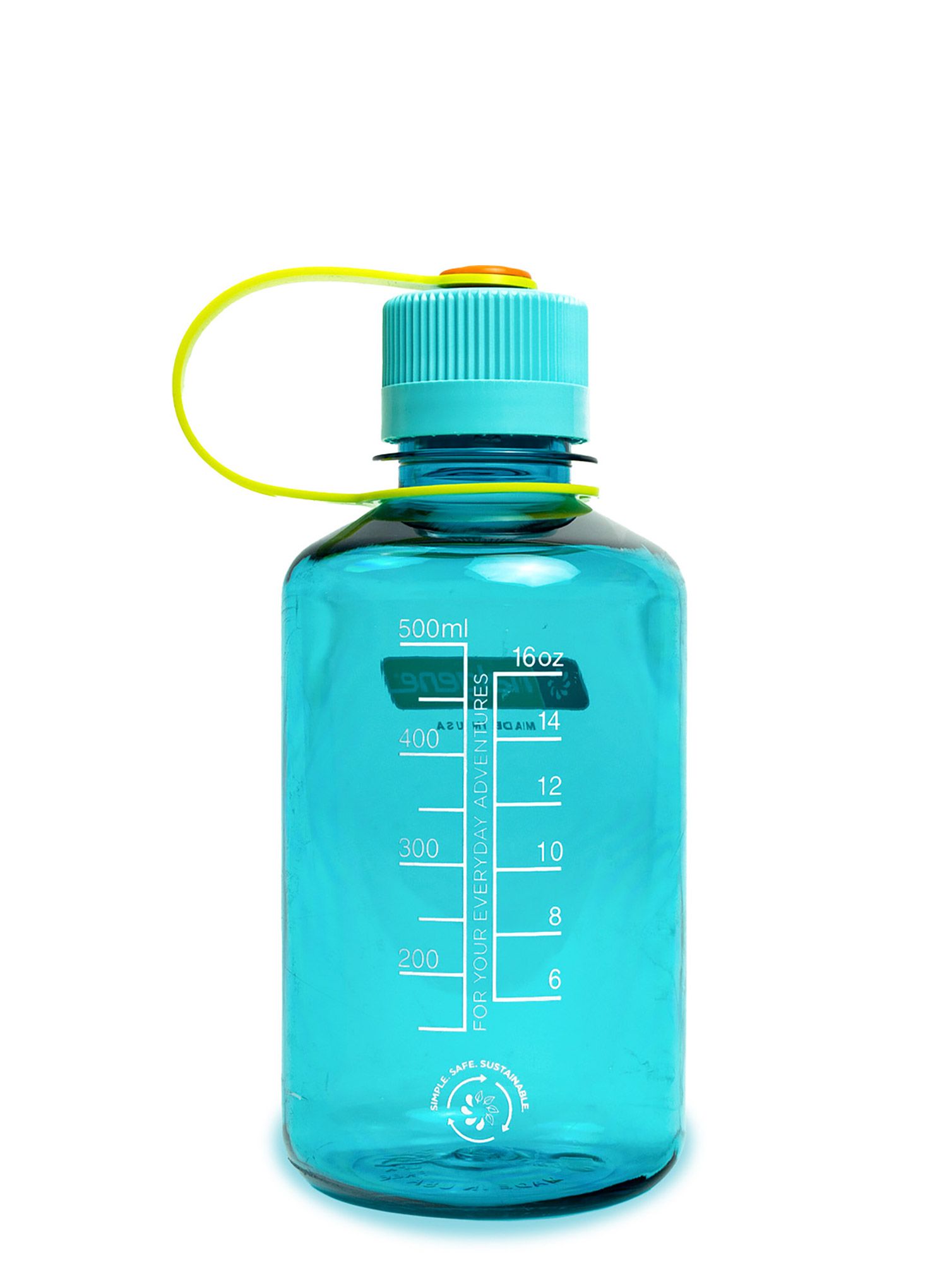 Steklenica za vodo Nalgene Sustain Narrow Mouth 16 oz (473 ml) - cerulean