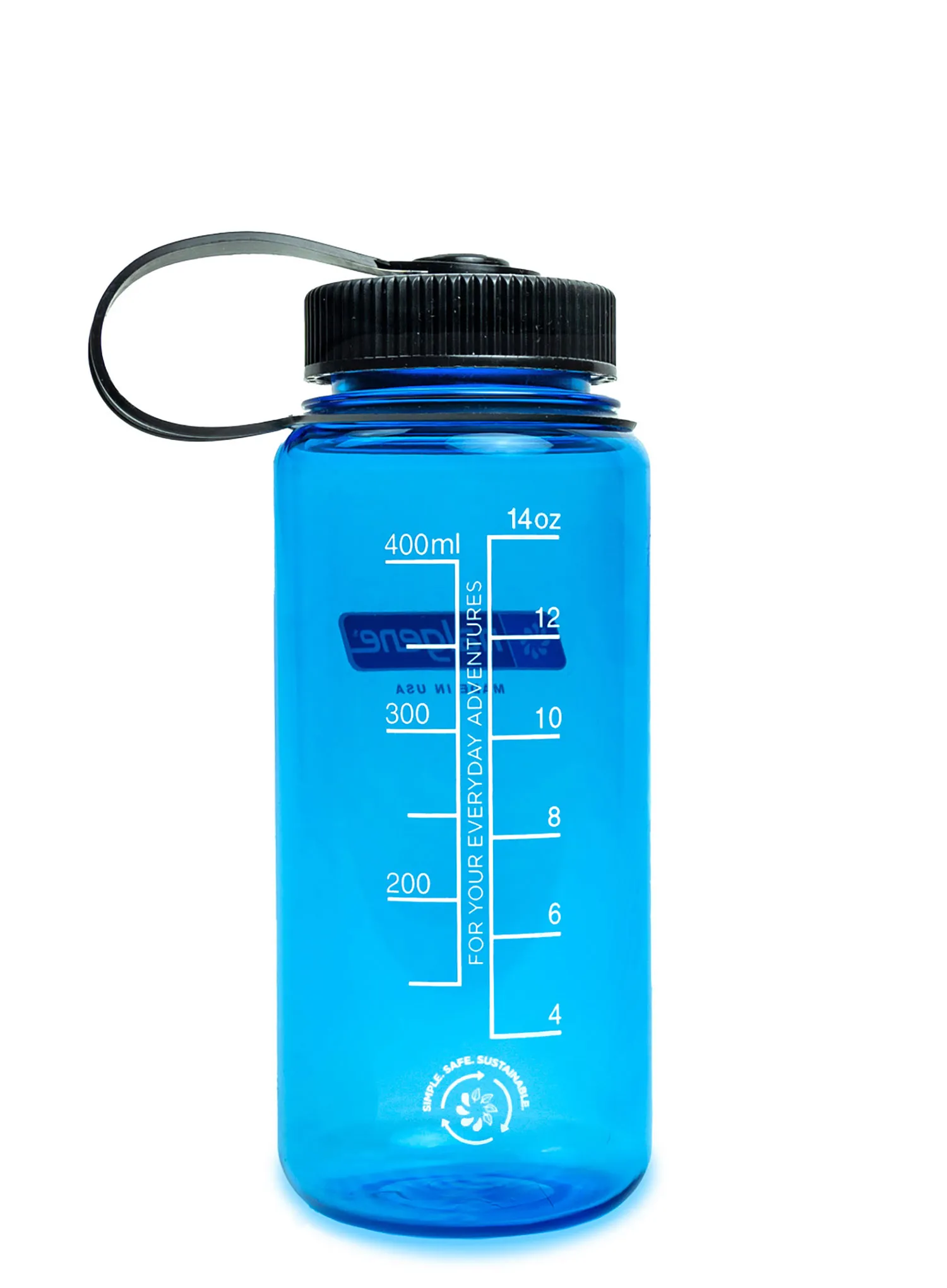 Steklenica za vodo Nalgene Sustain Wide Mouth 16 oz (473 ml) - slate