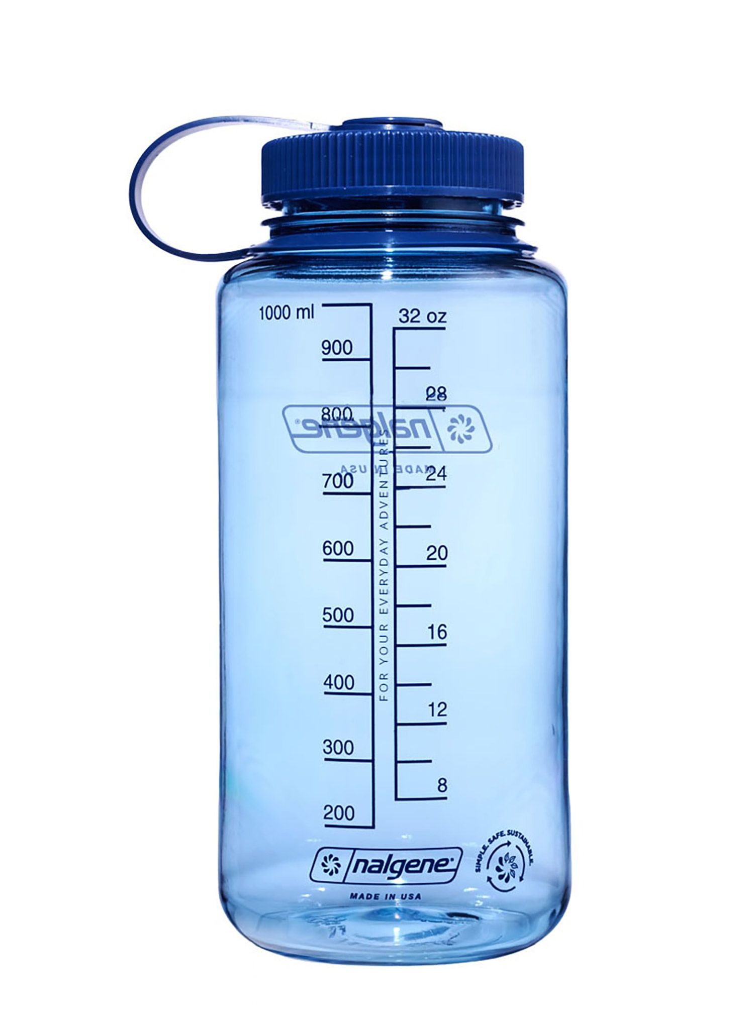 Steklenica Nalgene Sustain Wide Mouth 32 oz (946 ml) - baby blue