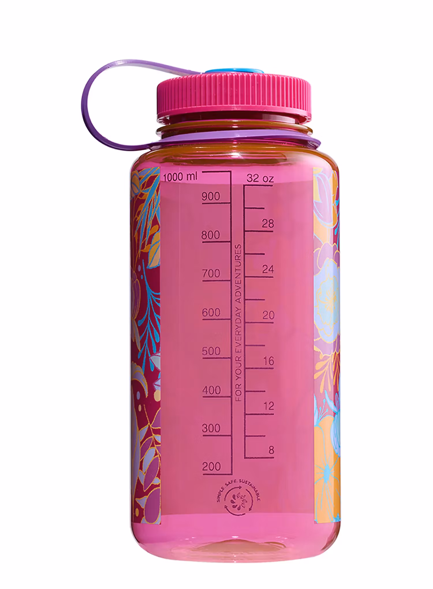 Steklenica Nalgene Sustain Wide Mouth 32 oz (946 ml) - florals