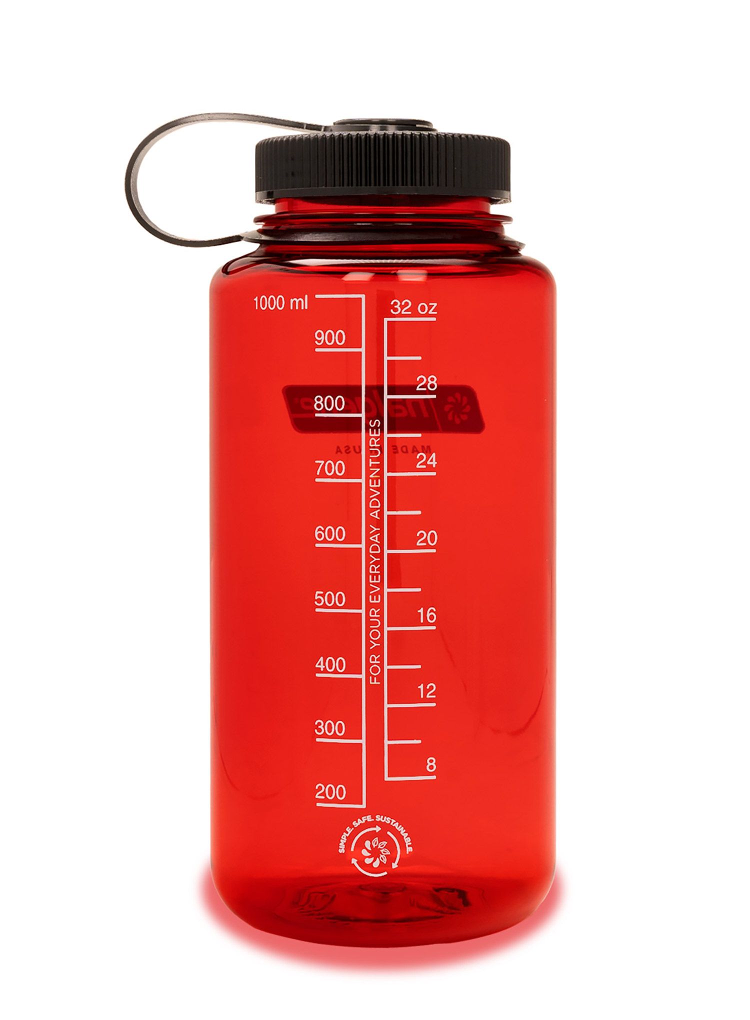 Steklenica Nalgene Sustain Wide Mouth 32 oz (946 ml) - red