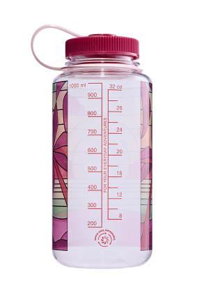 Steklenica Nalgene Wide Mouth 32 oz (946 ml) - clear stained glass sunset
