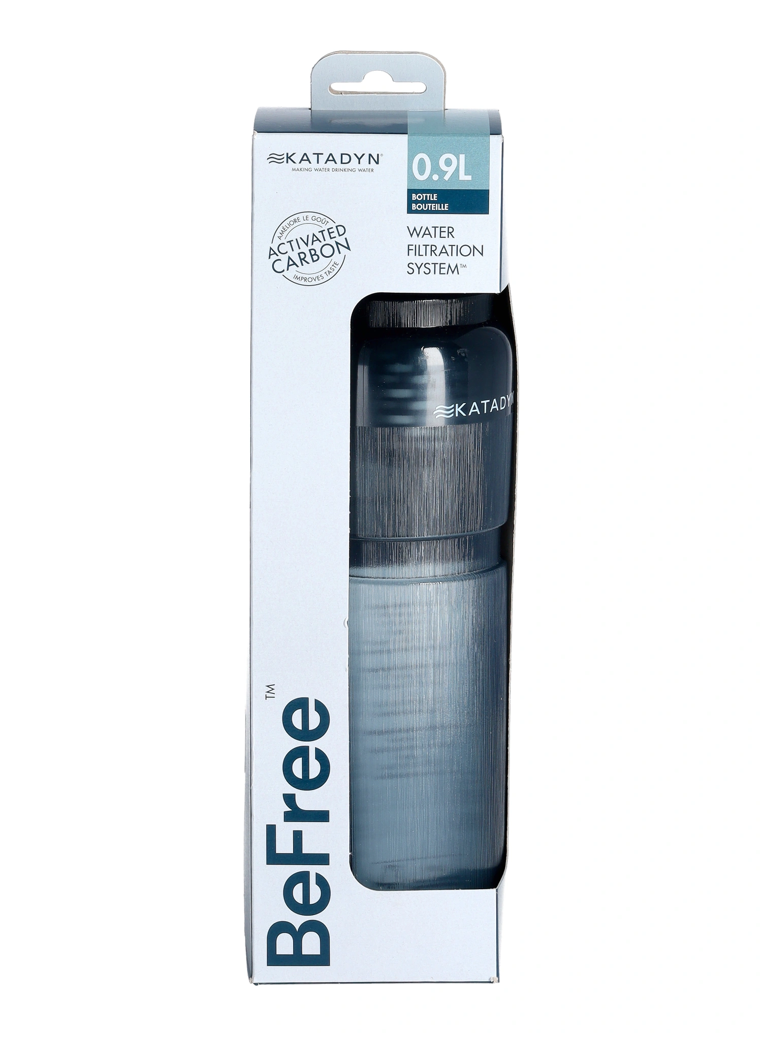 Steklenica za vodo s filtrom Katadyn BeFree AC Bottle 0.9L - smoke