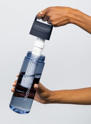Steklenica za vodo s filtrom Lifestraw Go 2.0 Water Filter 22 oz (650 ml) - aegean sea