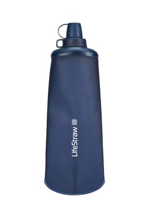 Steklenica za vodo s filtrom LifeStraw Peak Series Flex Squeeze Bottle 1L - mountain blue