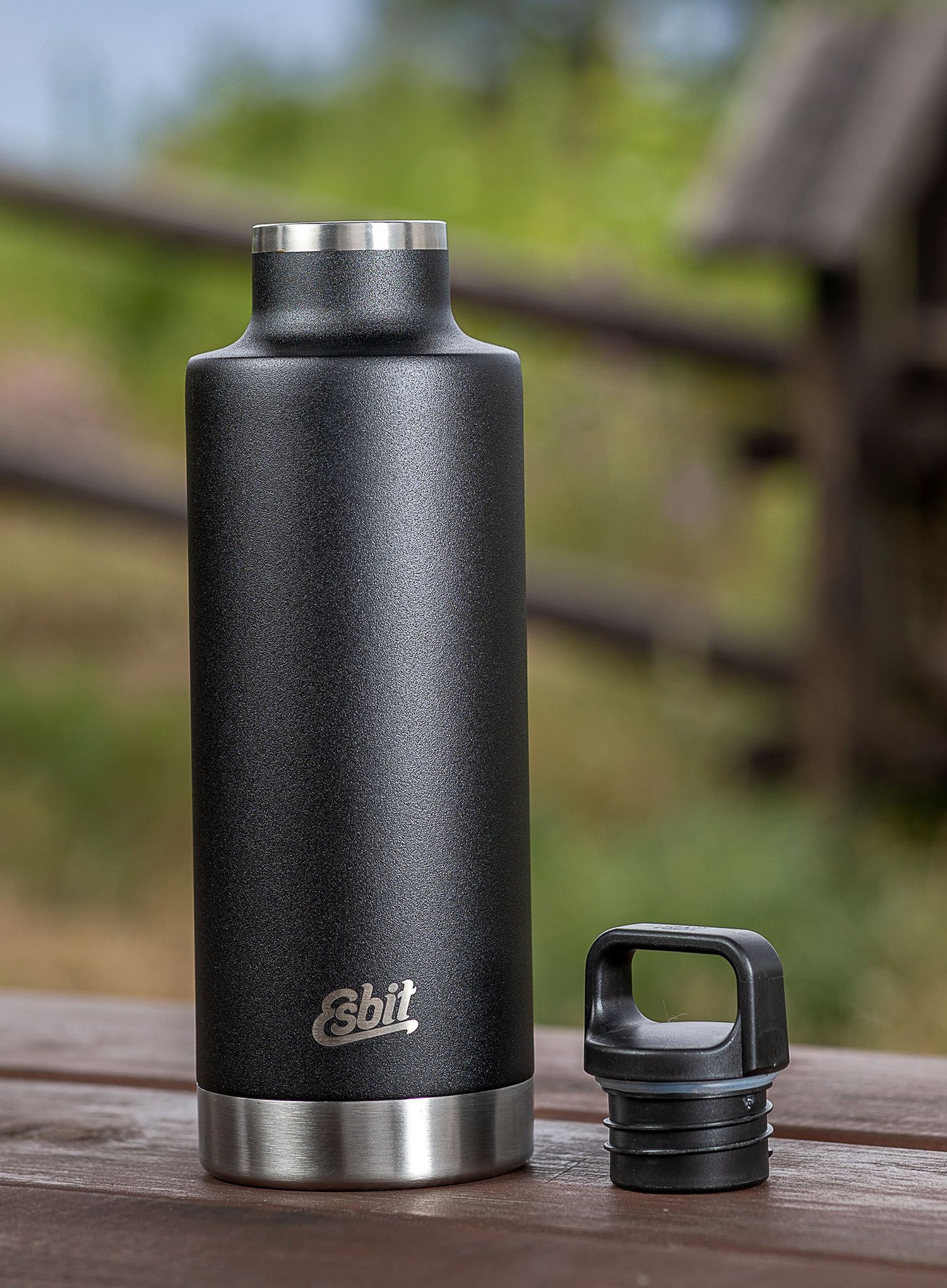 Termo steklenica Esbit Sculptor Insulated Bottle 1000ml - black