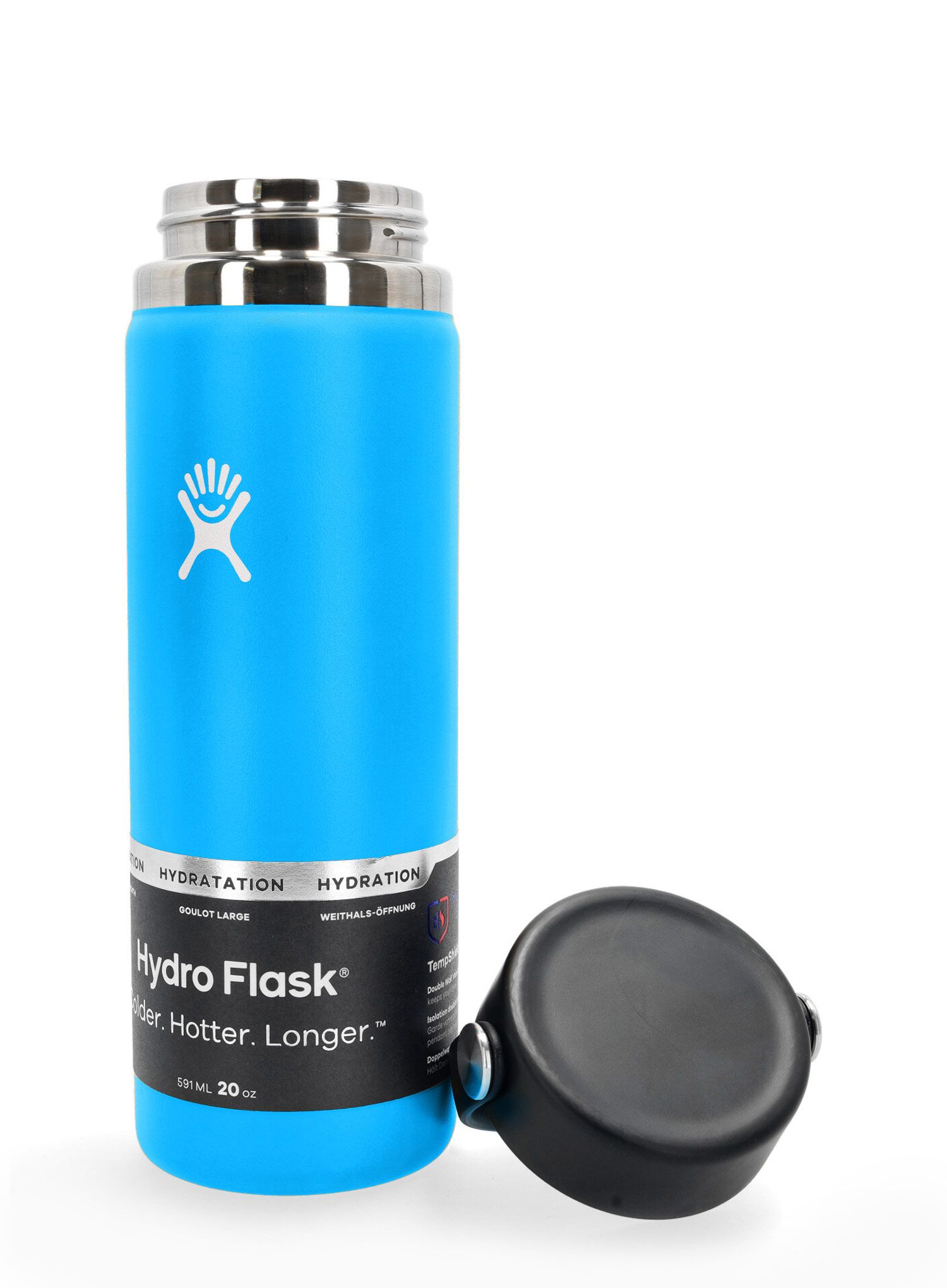 Termo steklenica Hydro Flask 20 Oz Wide Flex Cap - pacific