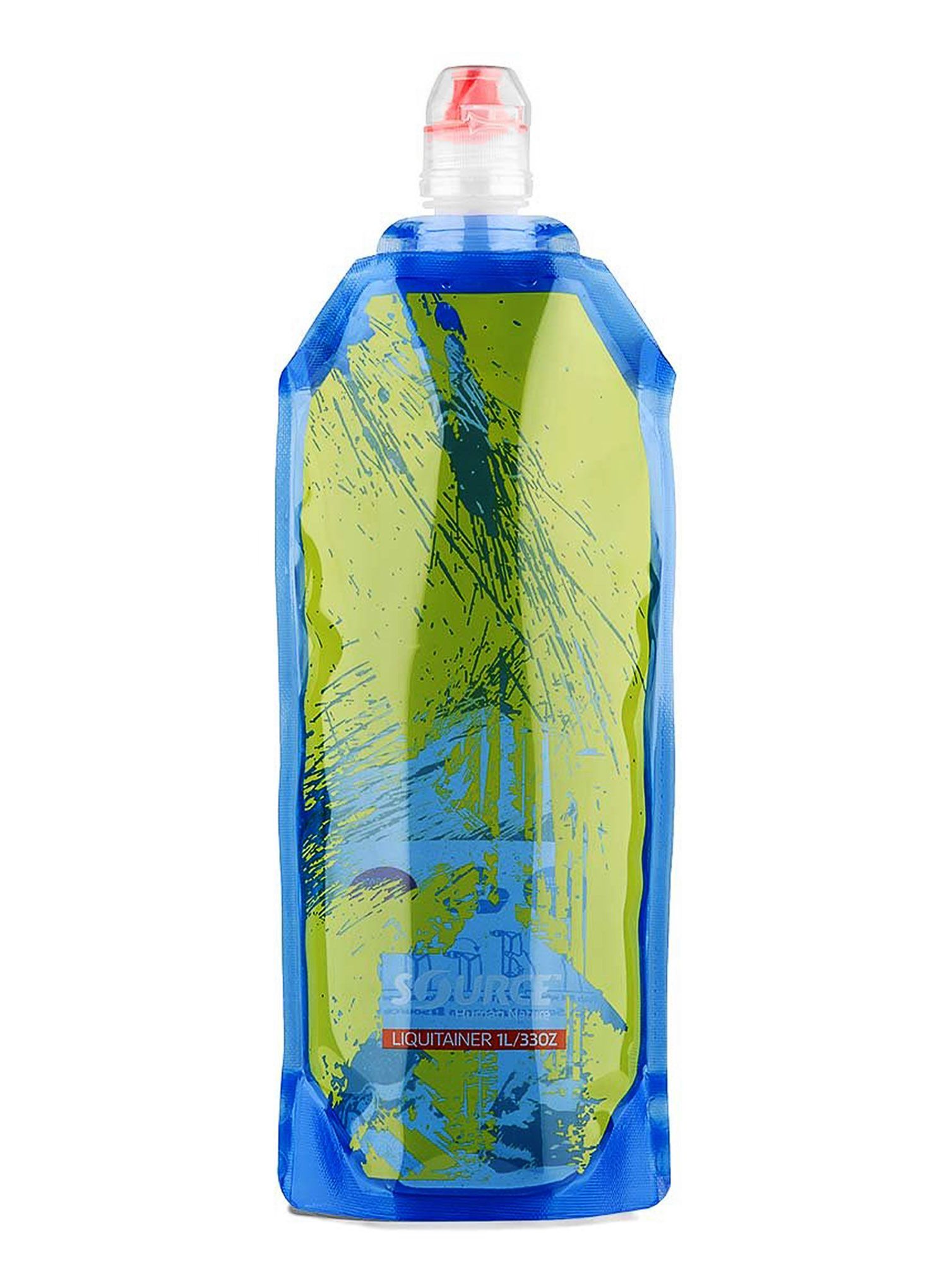 Steklenica Source Liquitainer 1L - lime