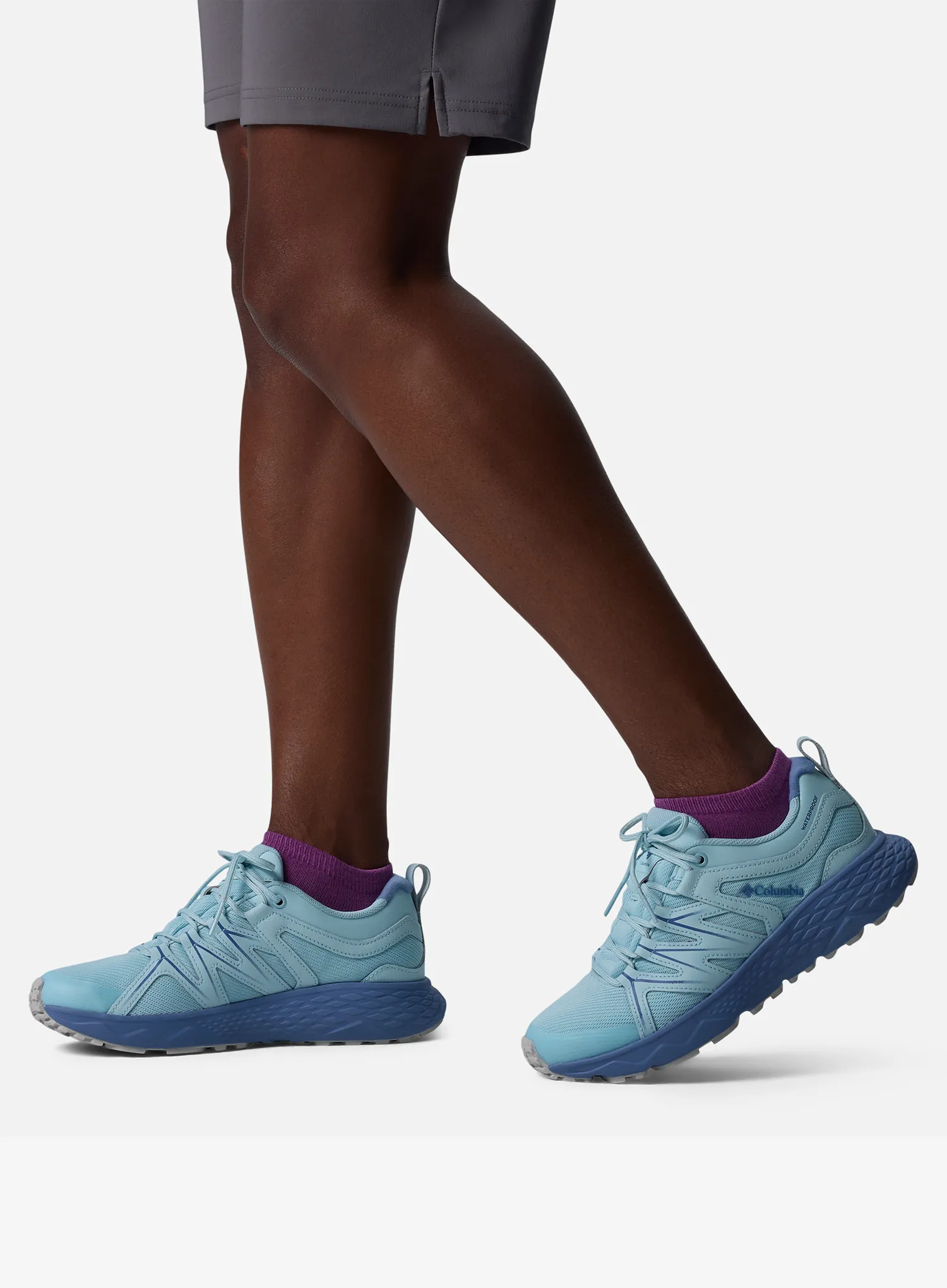 Ženski čevlji Columbia Peakfreak Roam Waterproof - marine light/blue dusk