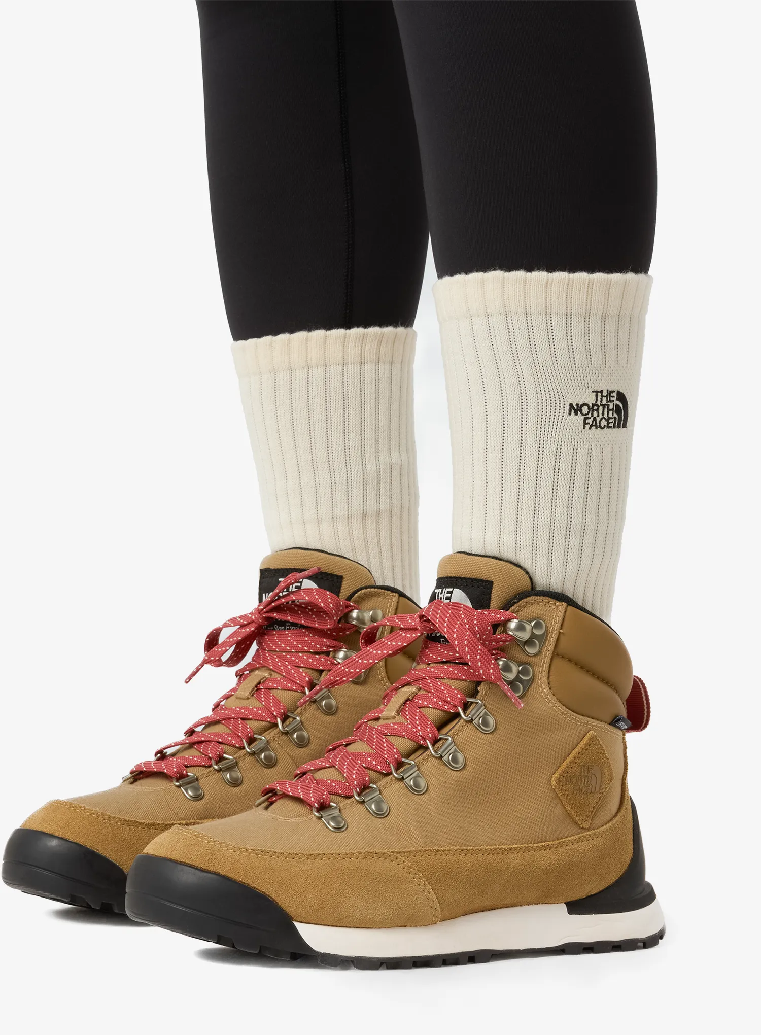 Ženski čevlji The North Face Back-To-Berkeley IV Textile Wp - sahara/mars dust