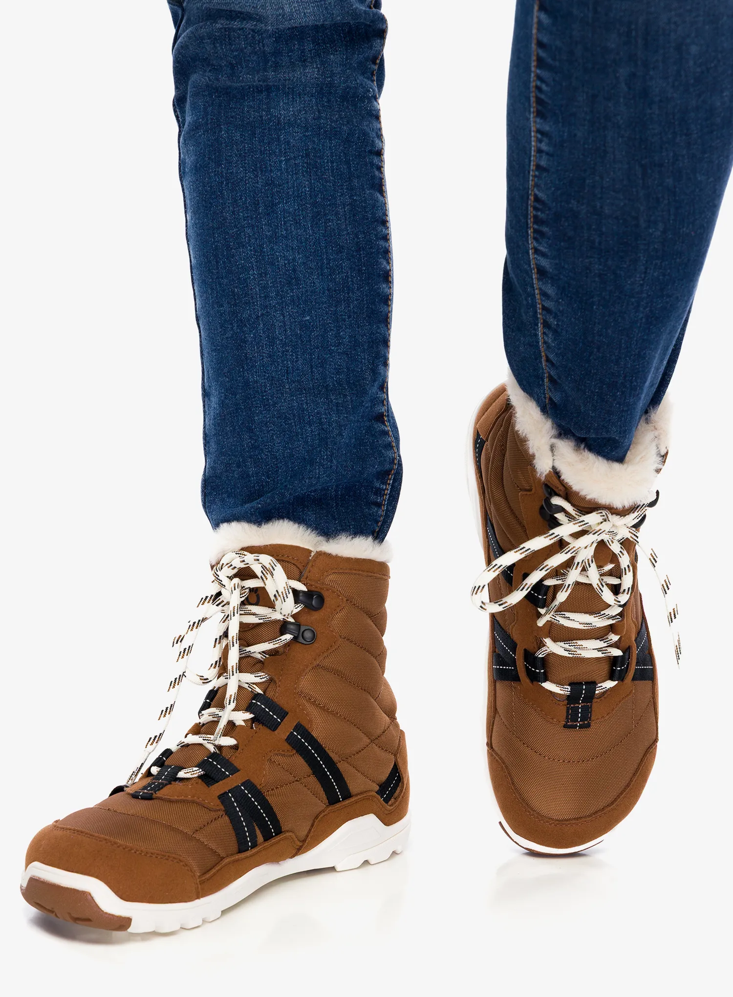 Ženski čevlji Xero Shoes Alpine - rubber brown/eggshell